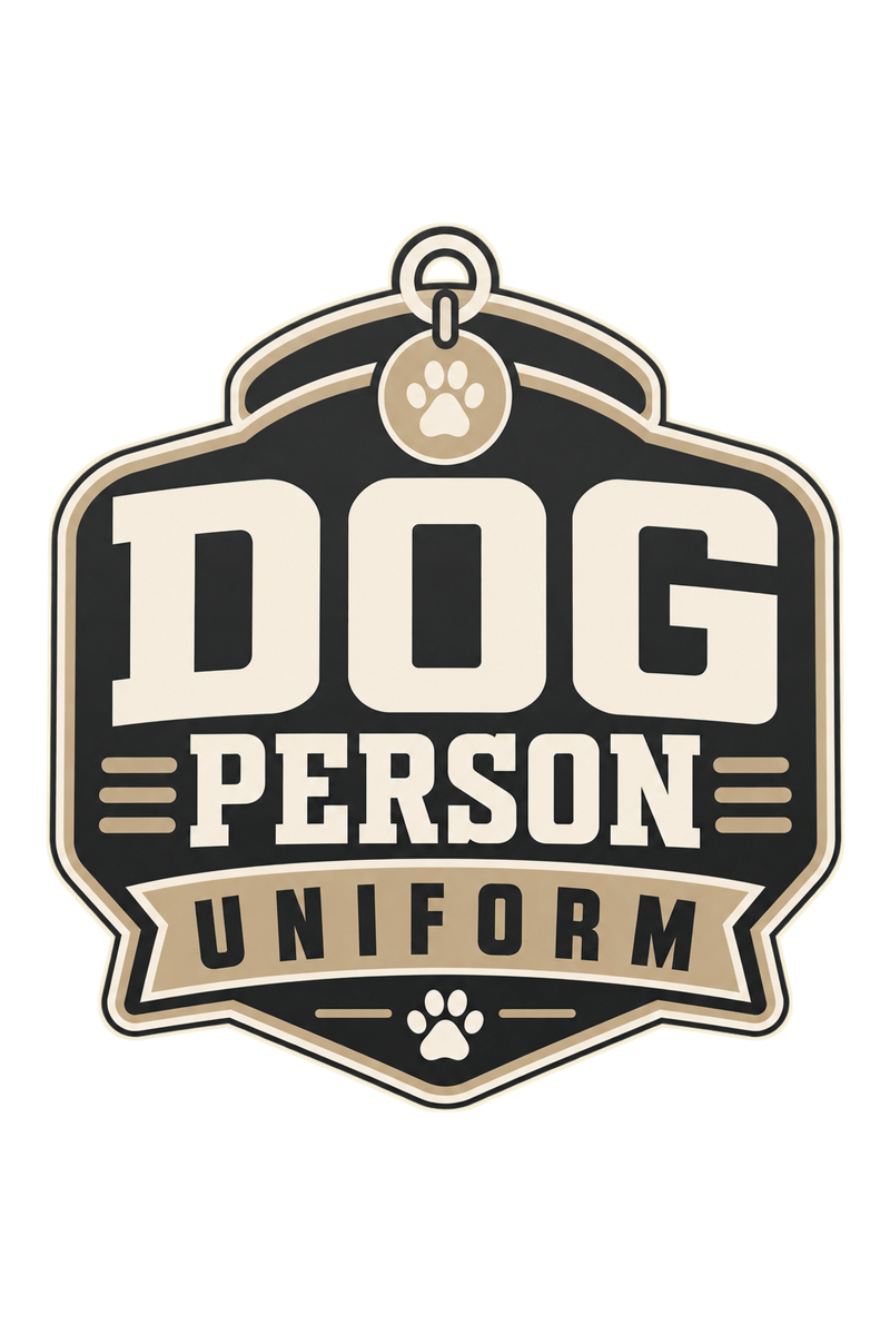 Dog Person Uniform shirt artwork