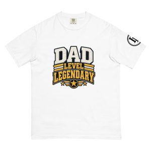 Dad Level Legendary Tee - Light Colours