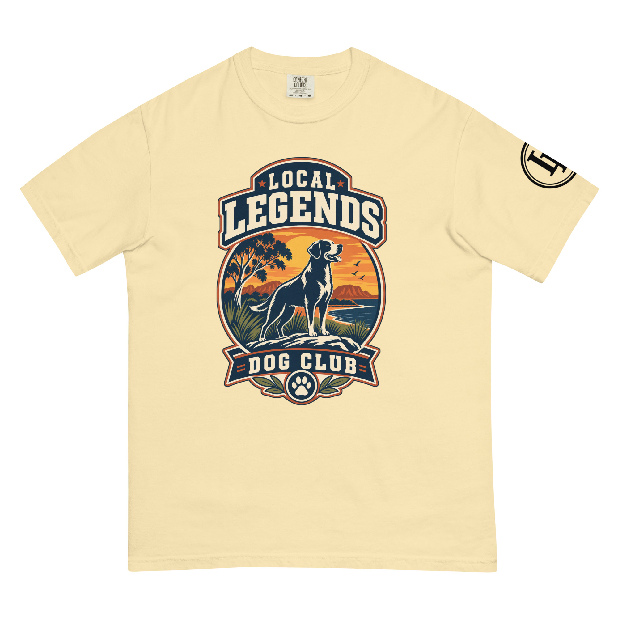 Local Legends Dog Club | Comfort Colors 1717 | Light Master - Image 42