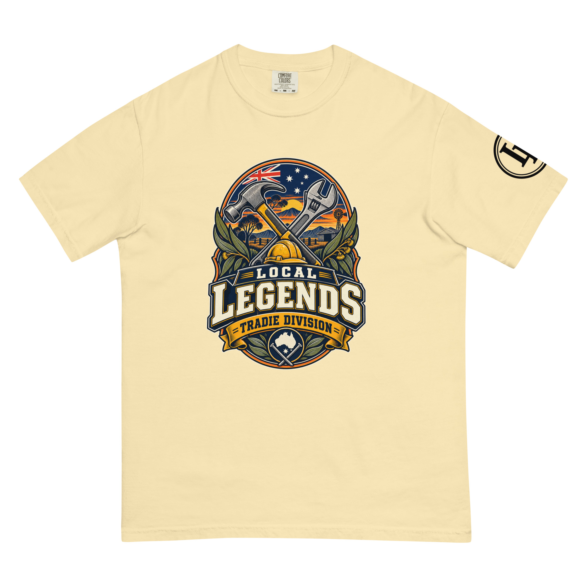 Local Legends Tradie Division | Comfort Colors 1717 | Light Master - Image 42