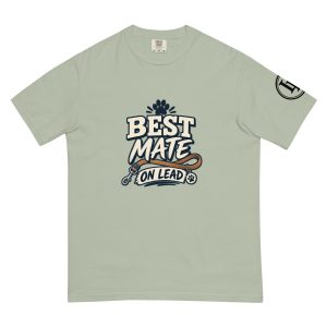 Best Mate On Lead | Comfort Colors 1717 | Light Master