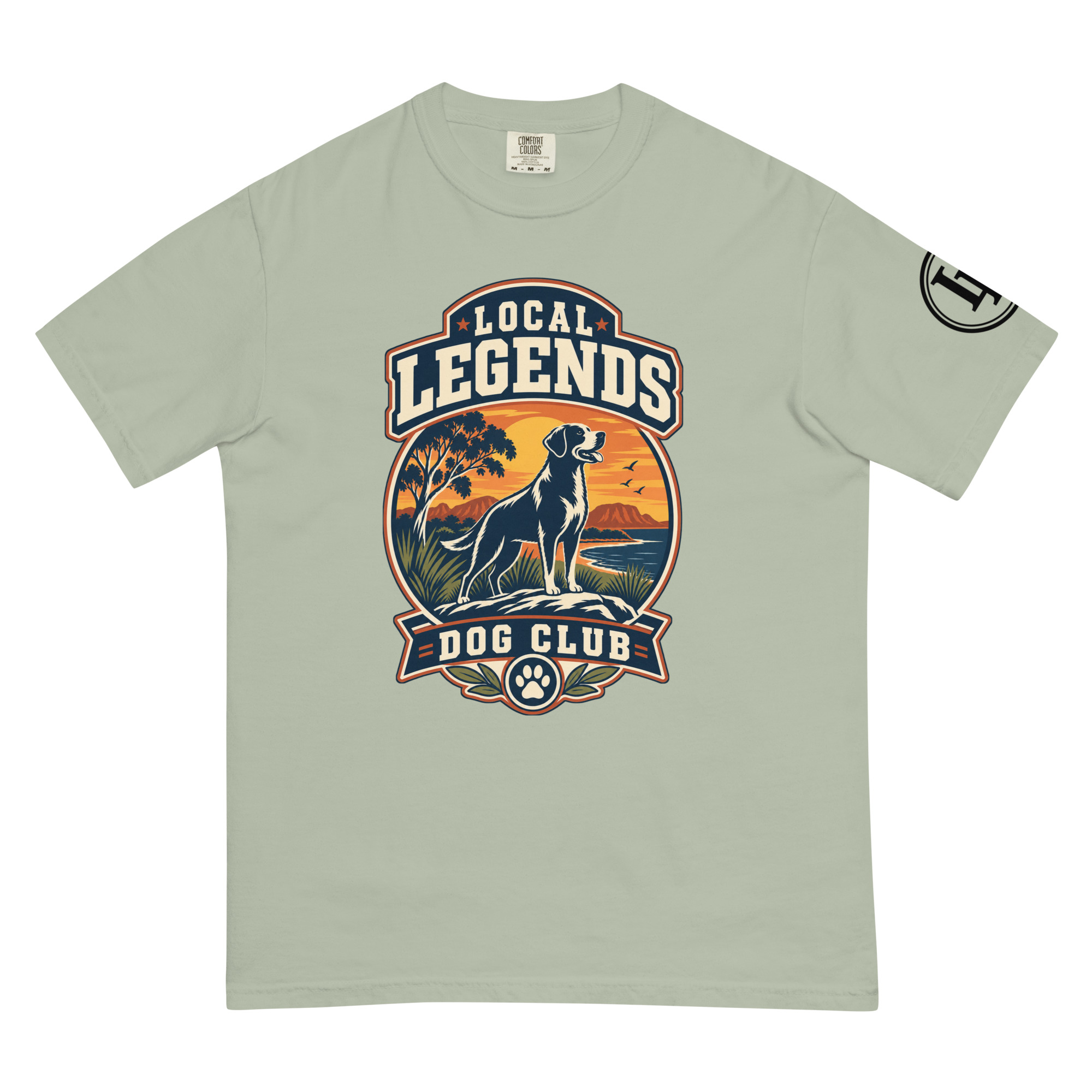 Local Legends Dog Club | Comfort Colors 1717 | Light Master