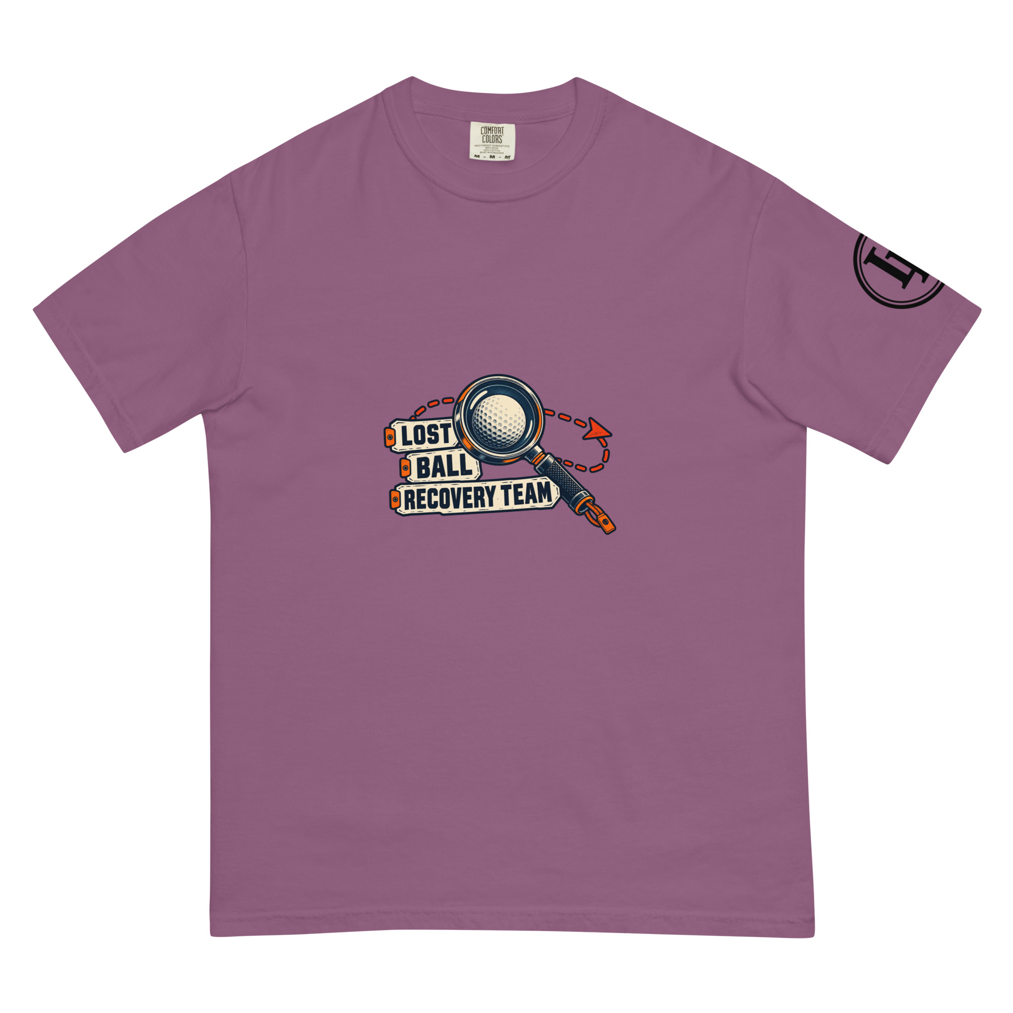 Lost Ball Recovery Team | Comfort Colors 1717 | Dark Master - Image 2