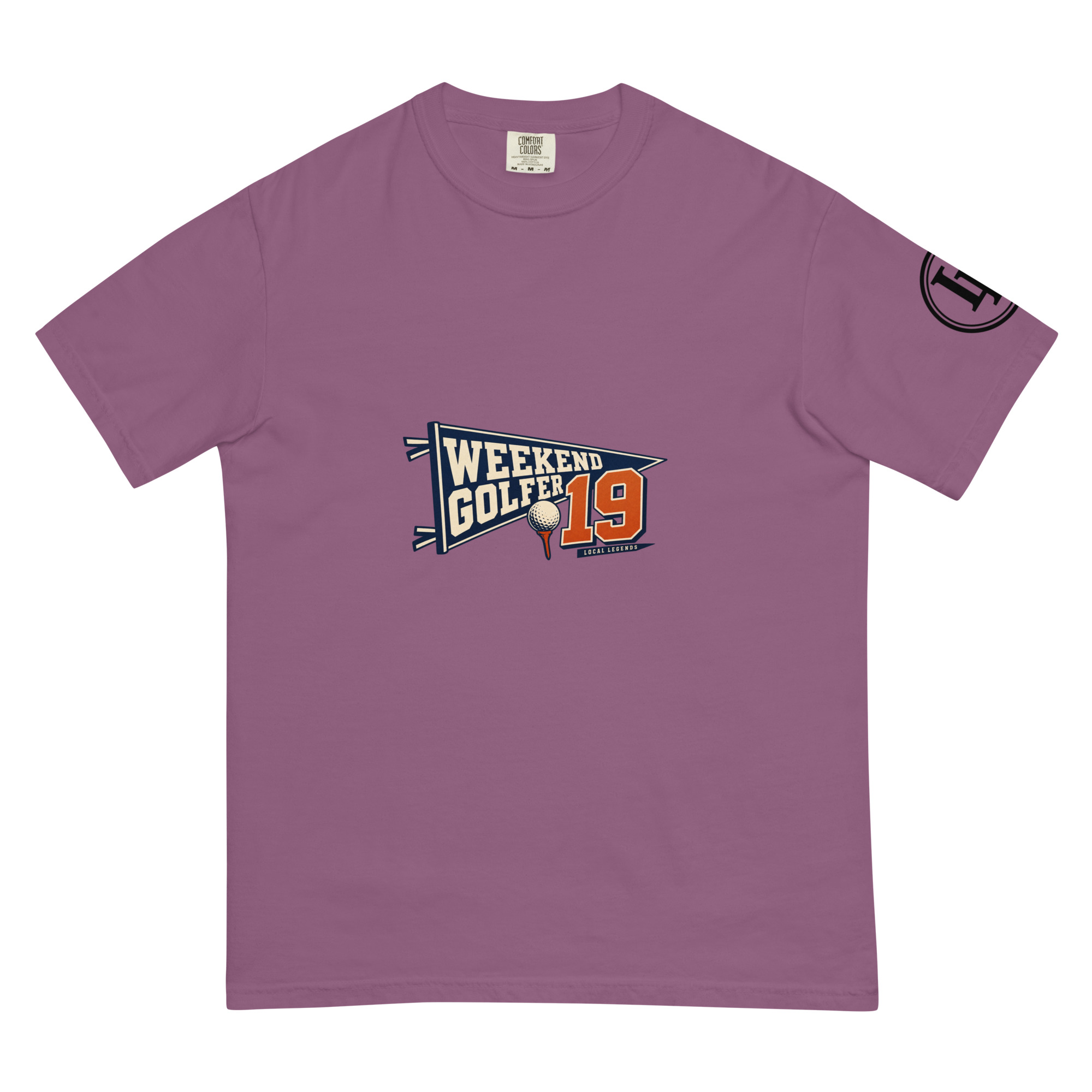Weekend Golfer | Comfort Colors 1717 | Dark Master - Image 2