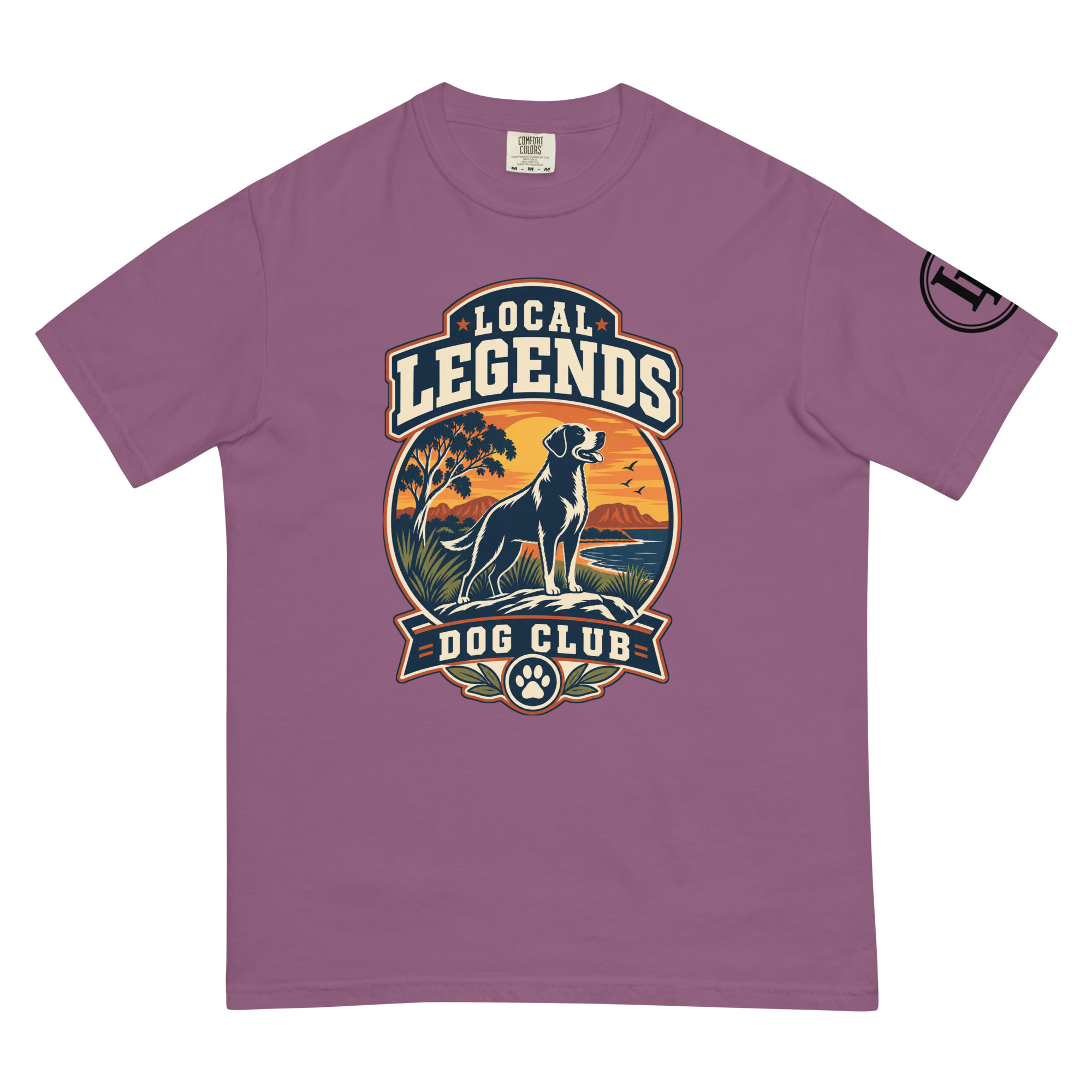 Local Legends Dog Club | Comfort Colors 1717 | Light Master - Image 2