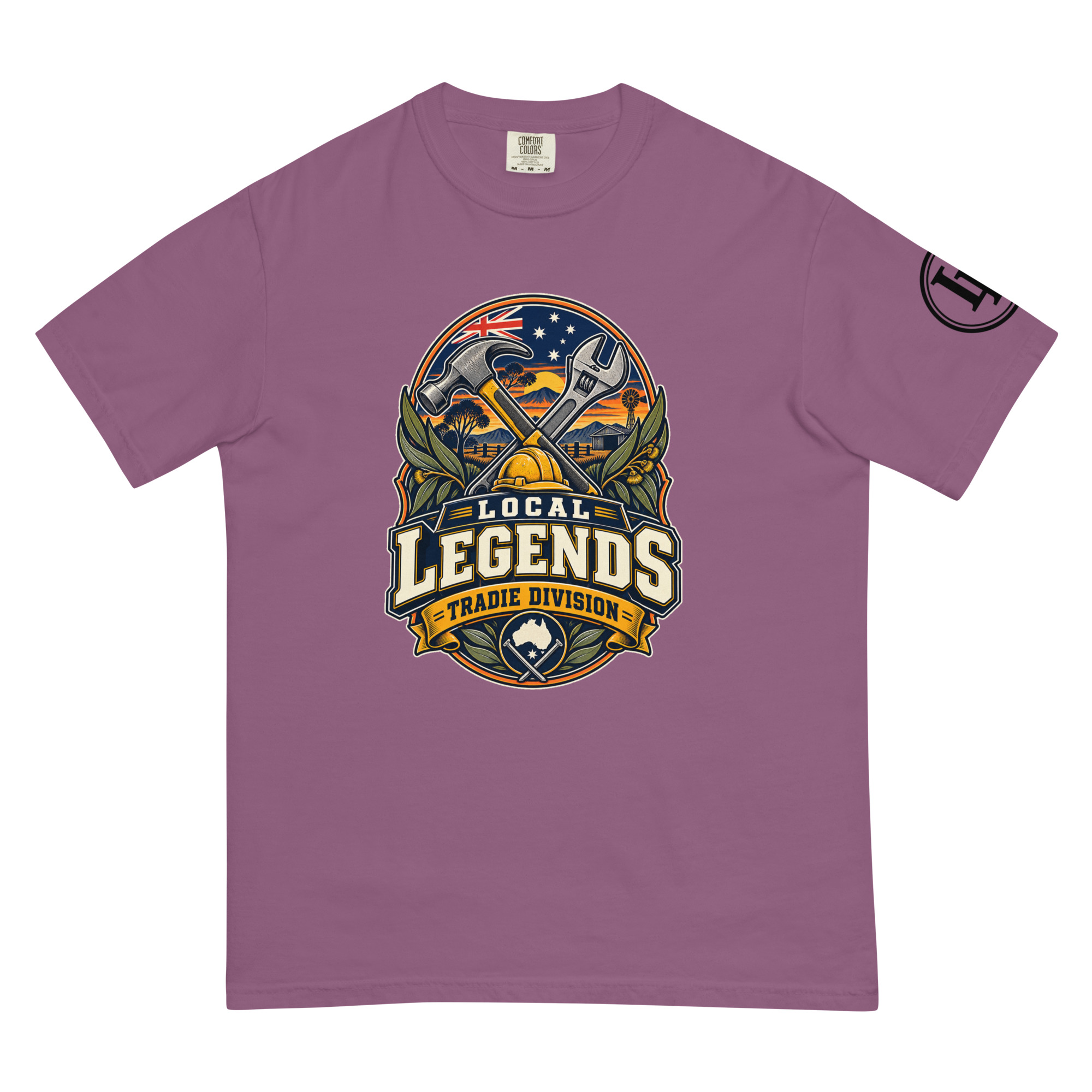 Local Legends Tradie Division | Comfort Colors 1717 | Light Master - Image 2