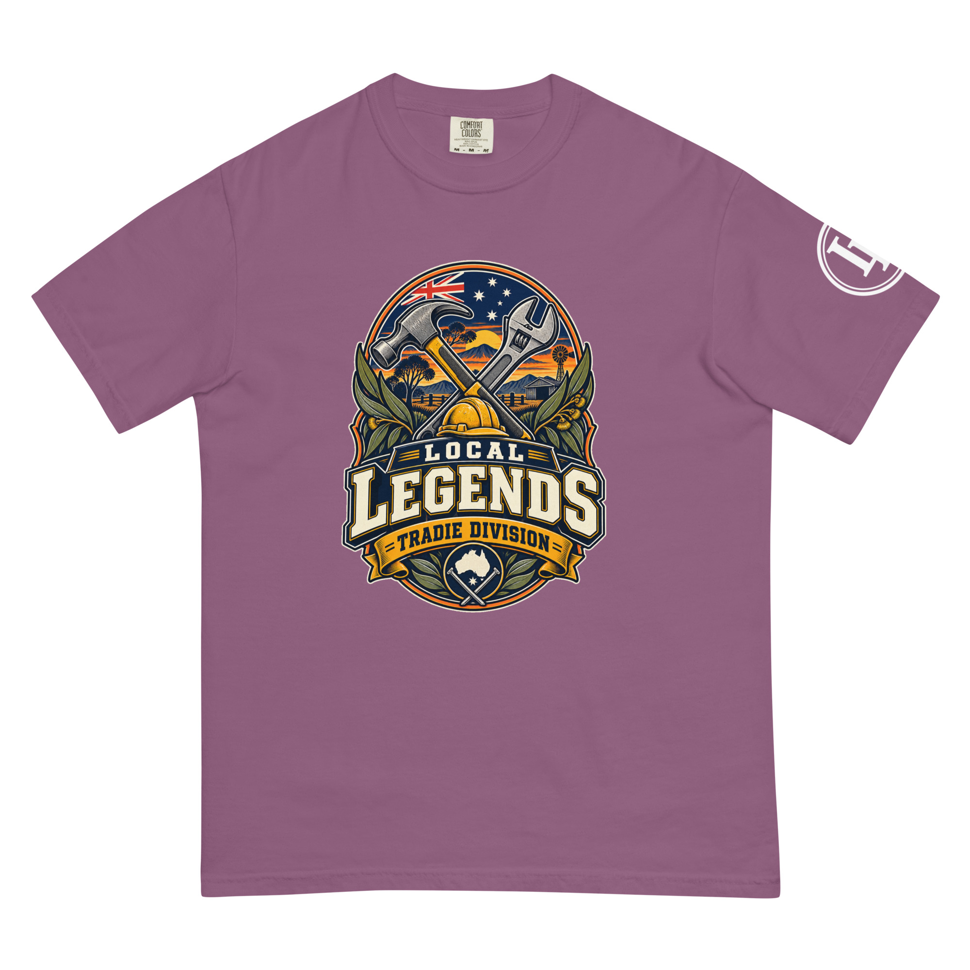 Local Legends Tradie Division | Comfort Colors 1717 | Dark Master - Image 2