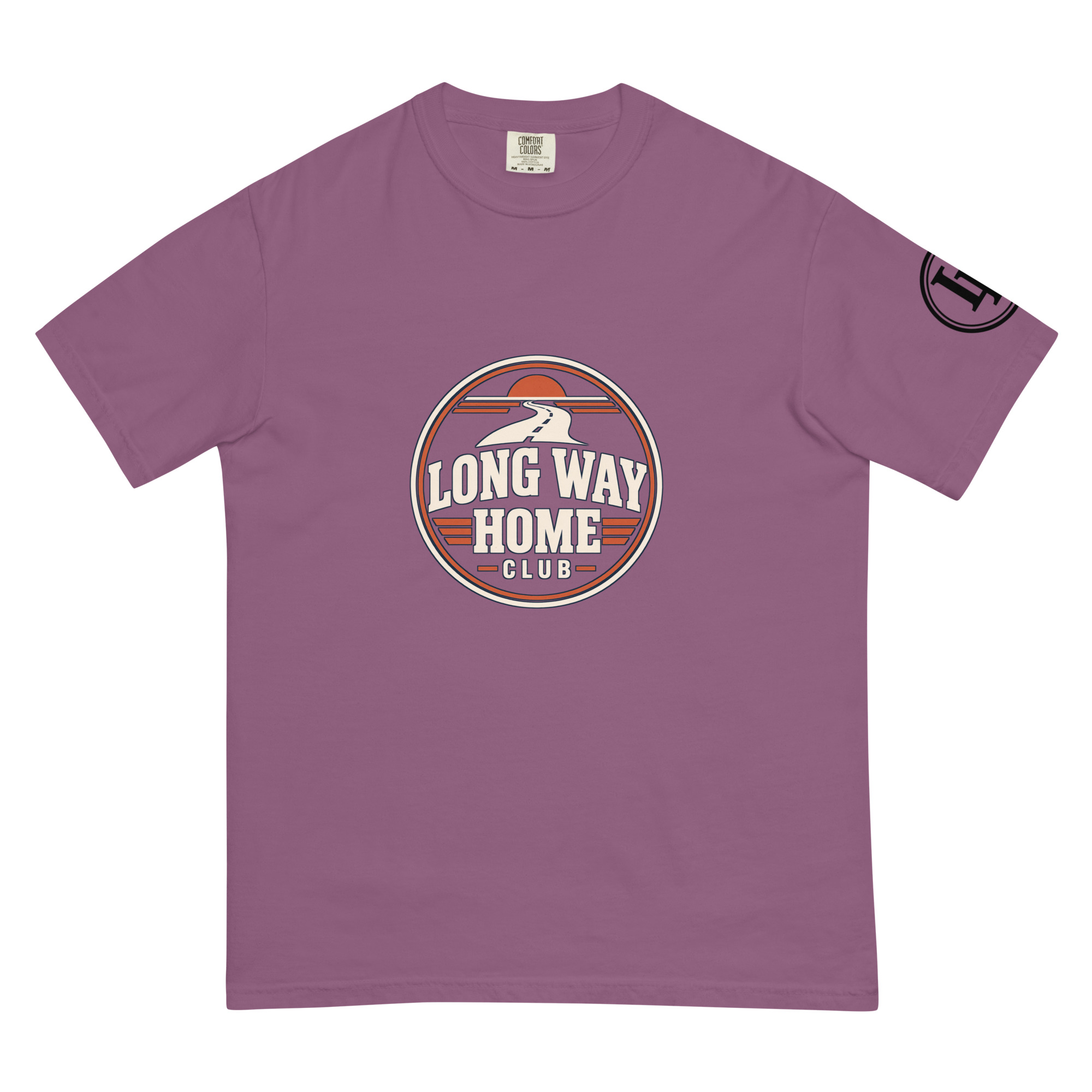 Long Way Home Club | Comfort Colors 1717 | Light Master - Image 2