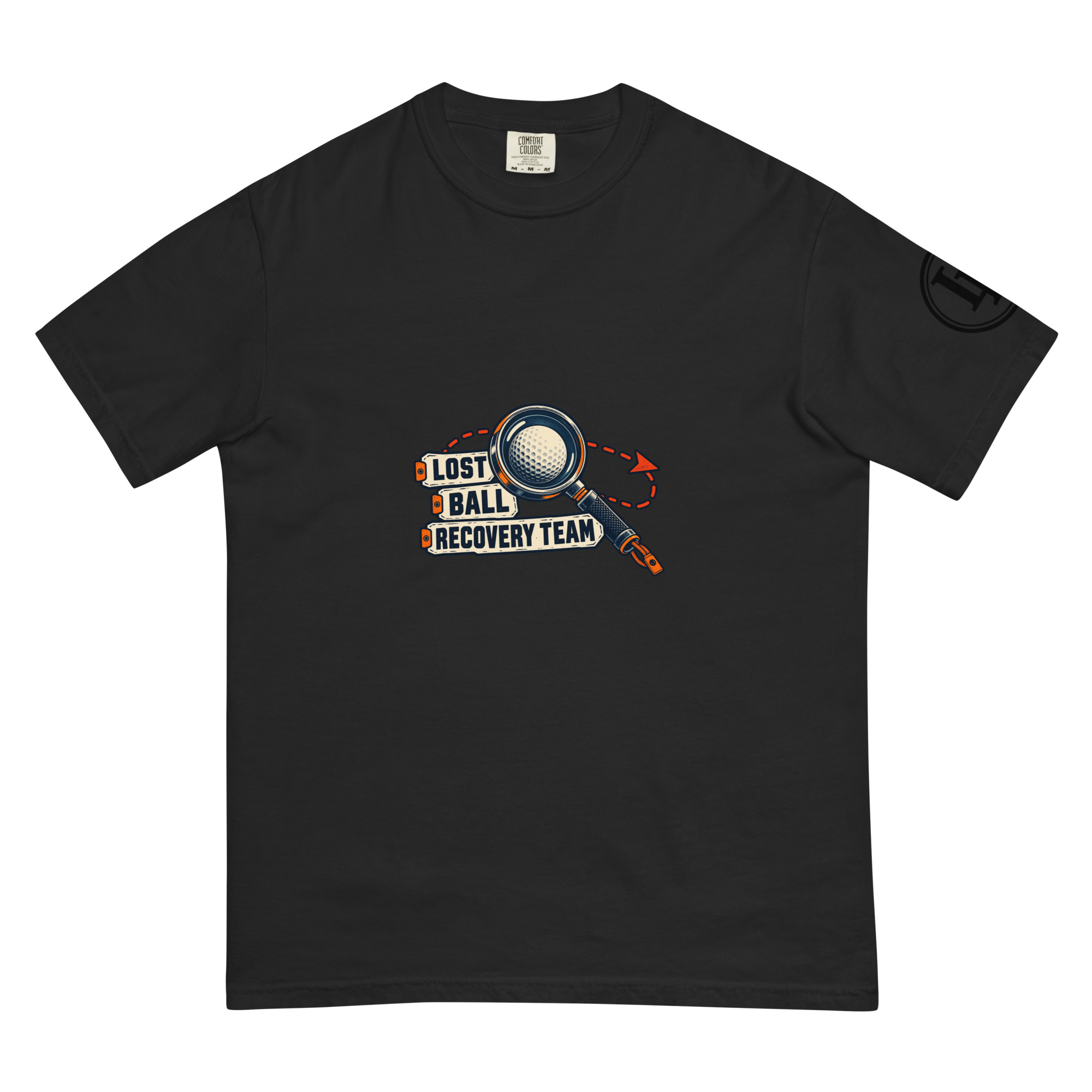 Lost Ball Recovery Team | Comfort Colors 1717 | Dark Master - Image 3