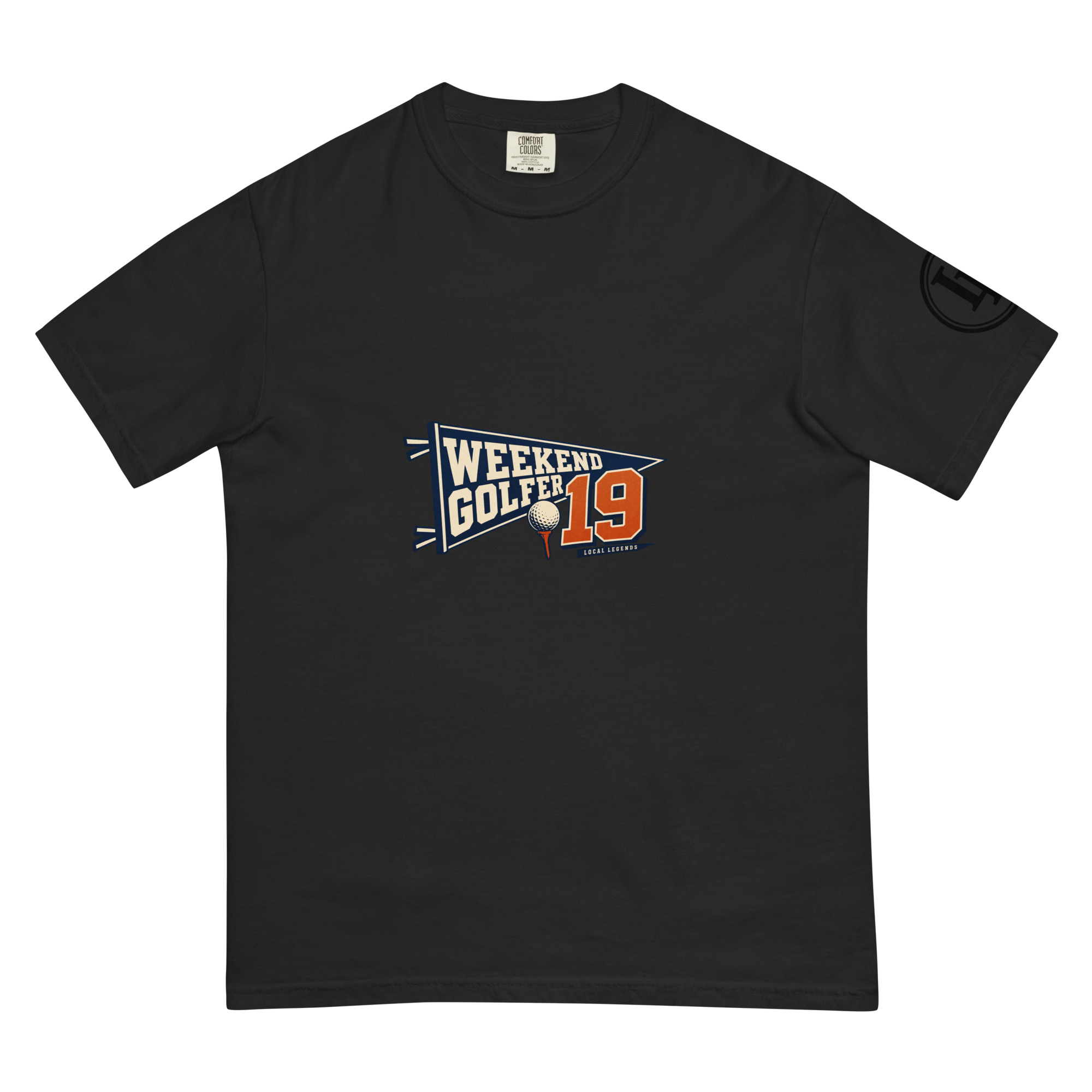 Weekend Golfer | Comfort Colors 1717 | Dark Master - Image 3