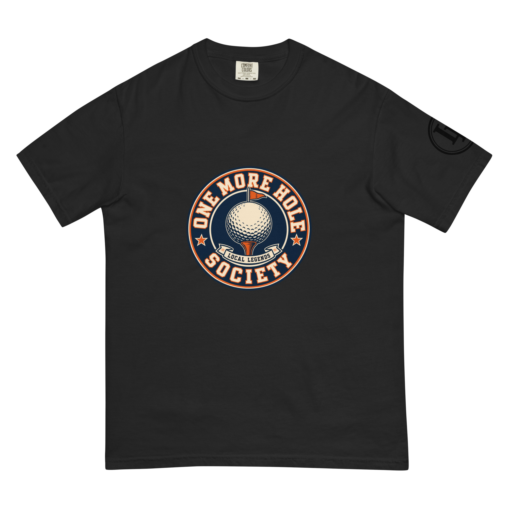 One More Hole Society | Comfort Colors 1717 | Dark Master - Image 3