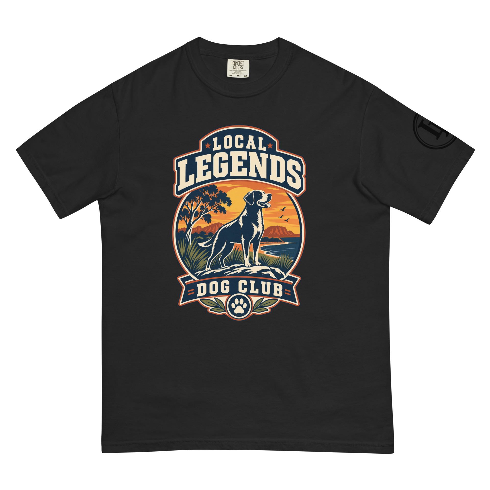 Local Legends Dog Club | Comfort Colors 1717 | Light Master - Image 3