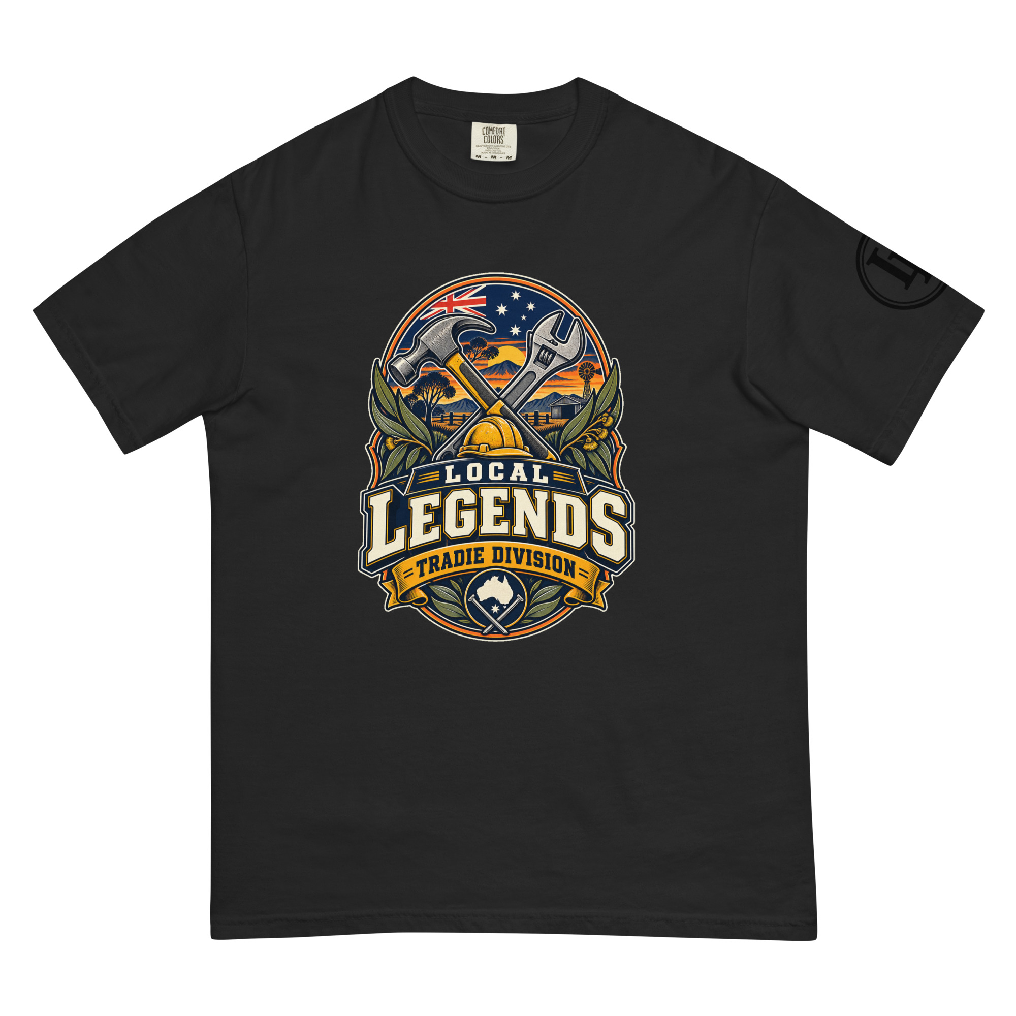 Local Legends Tradie Division | Comfort Colors 1717 | Light Master - Image 3