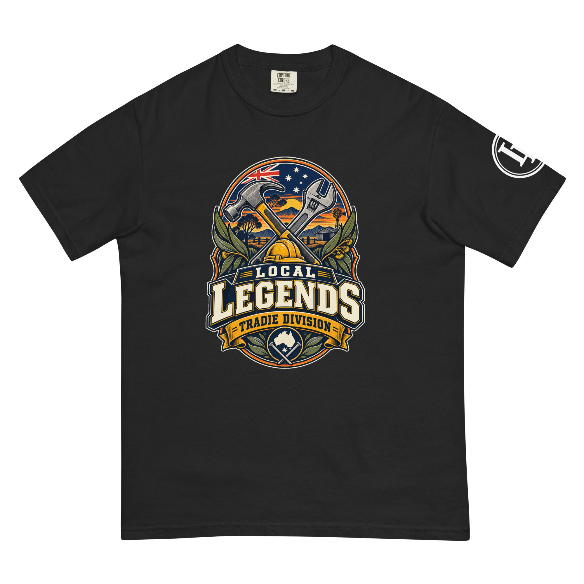 Local Legends Tradie Division | Comfort Colors 1717 | Dark Master - Image 3