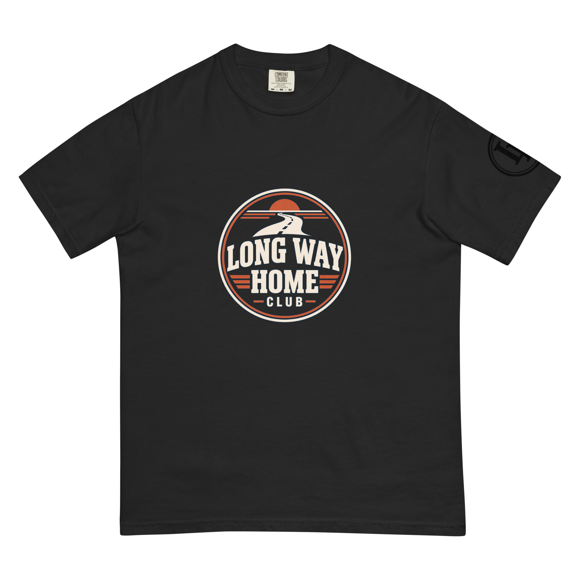 Long Way Home Club | Comfort Colors 1717 | Light Master - Image 3