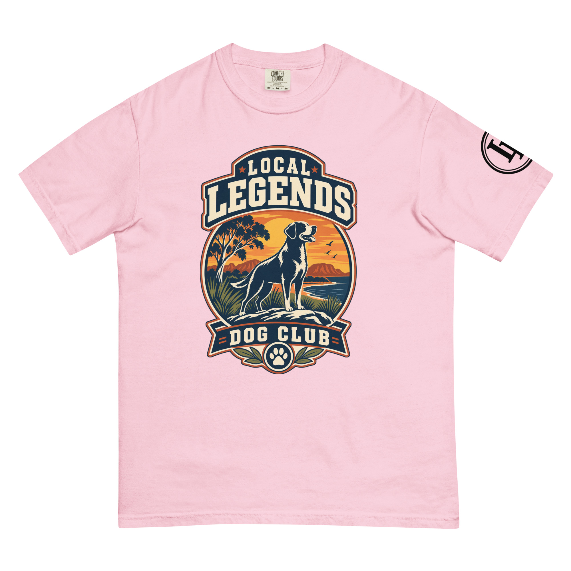 Local Legends Dog Club | Comfort Colors 1717 | Light Master - Image 4