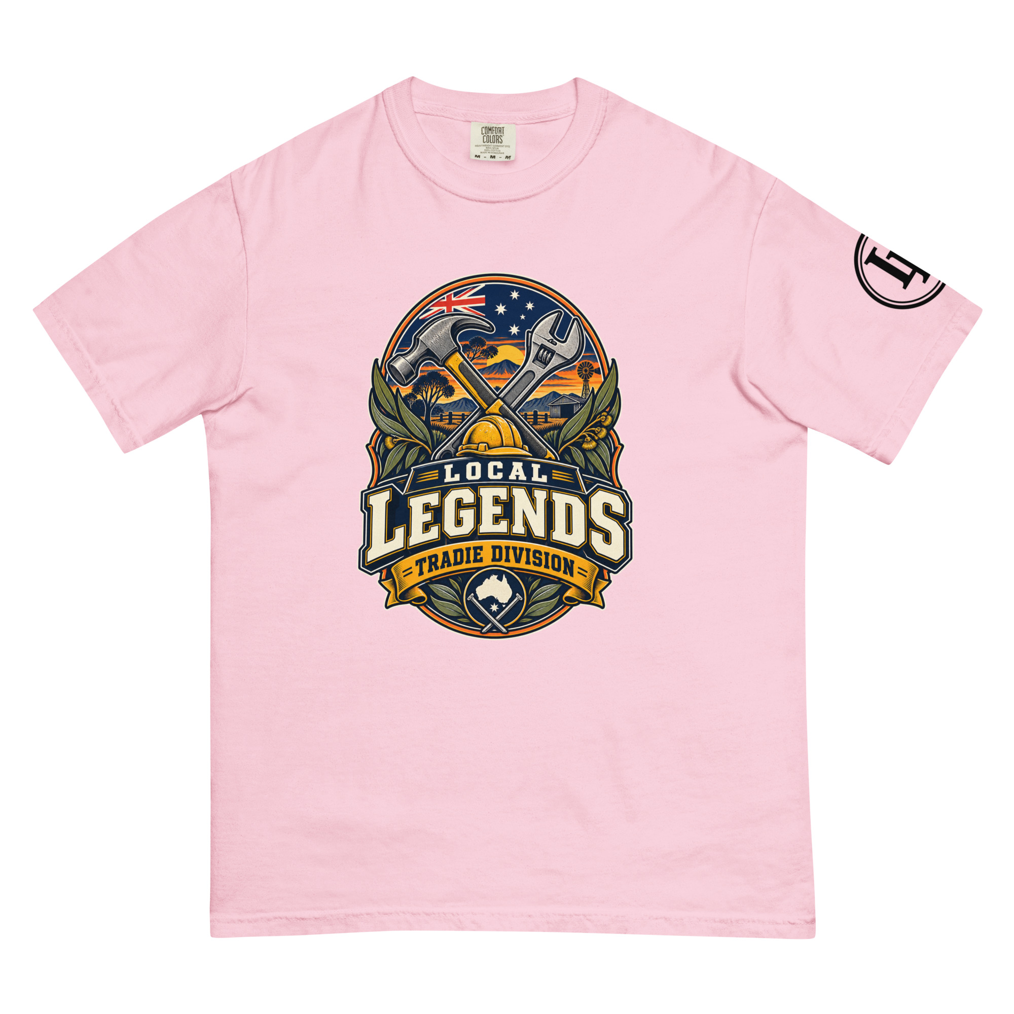 Local Legends Tradie Division | Comfort Colors 1717 | Light Master - Image 4