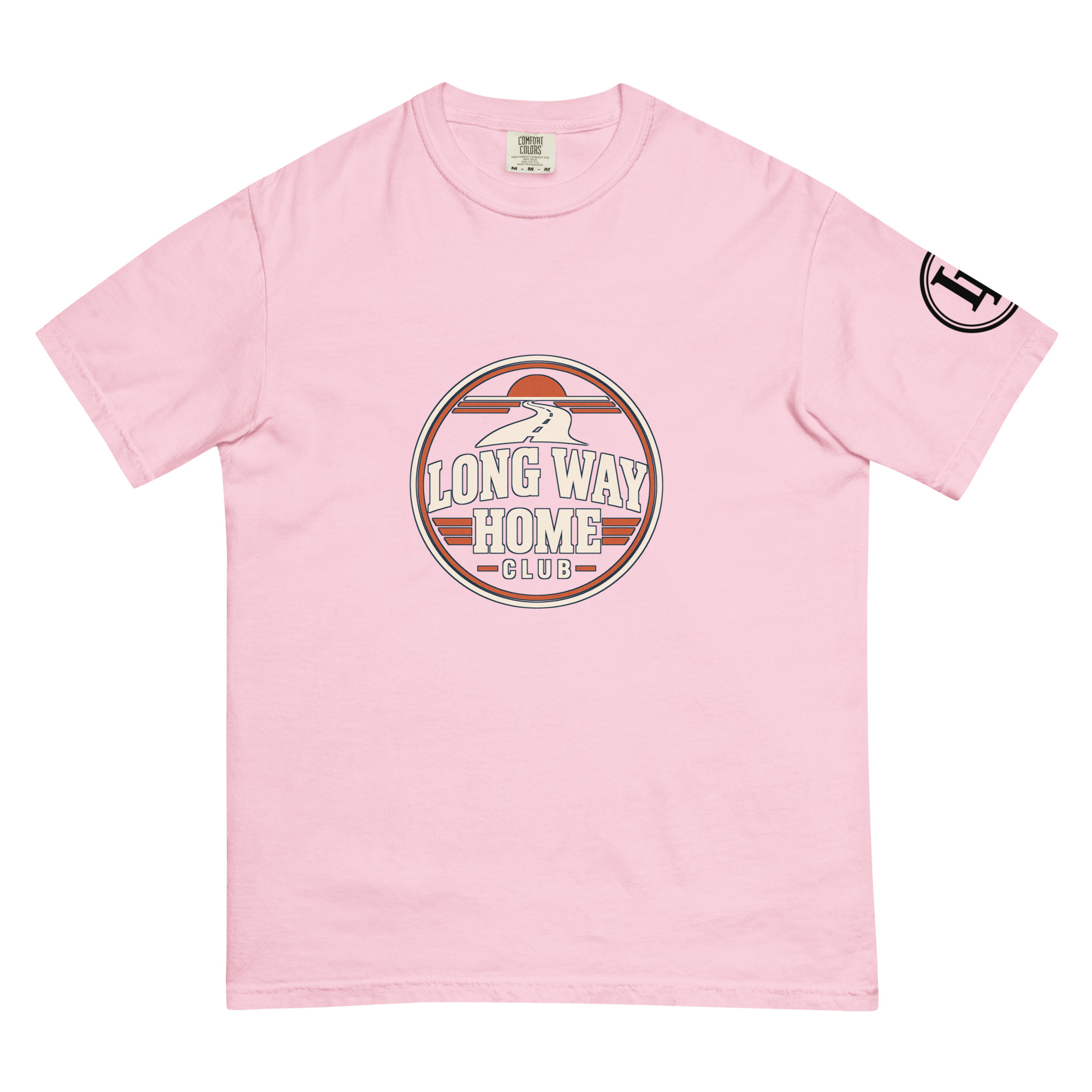 Long Way Home Club | Comfort Colors 1717 | Light Master - Image 4