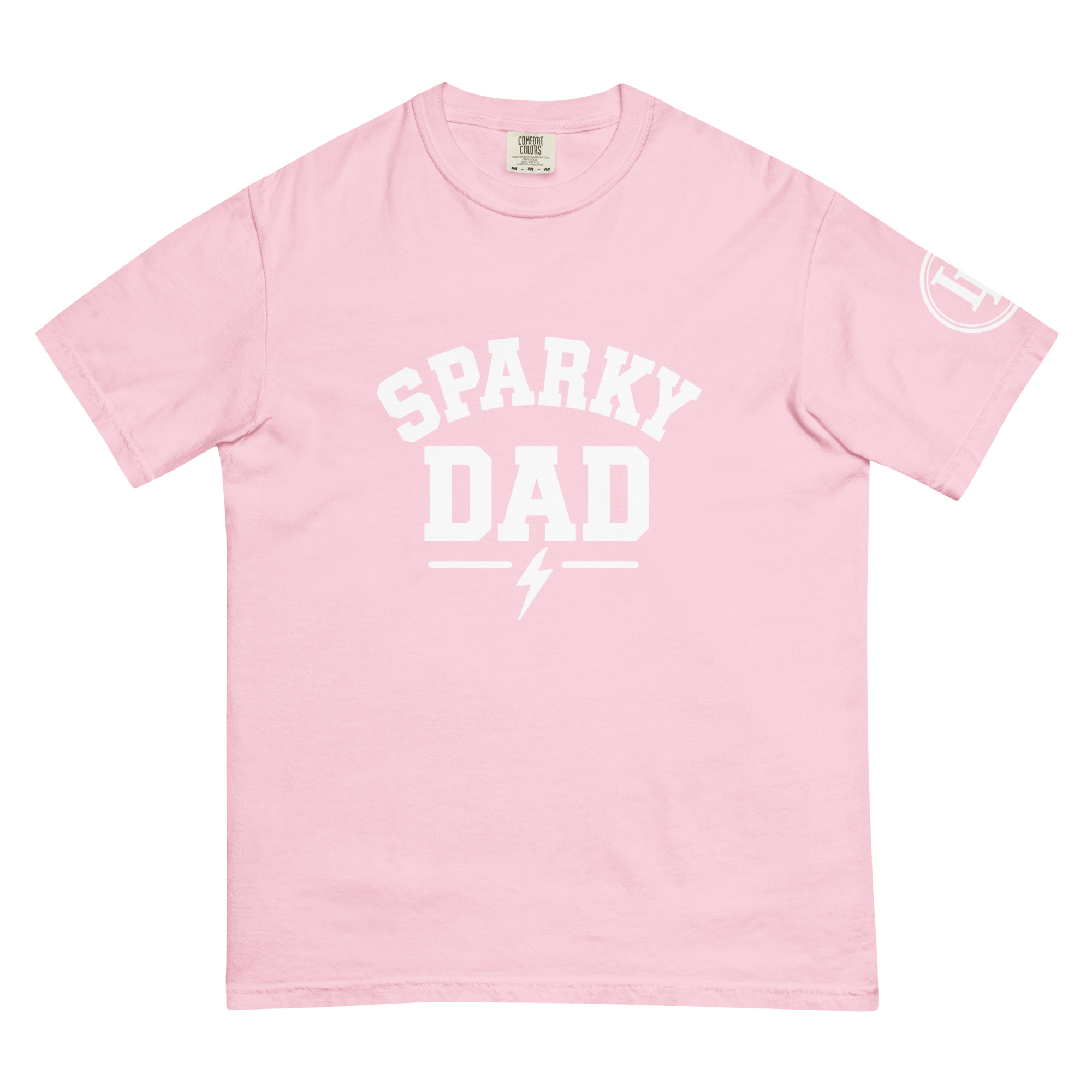 Sparky Dad | Comfort Colors 1717 | Dark Master - Image 4