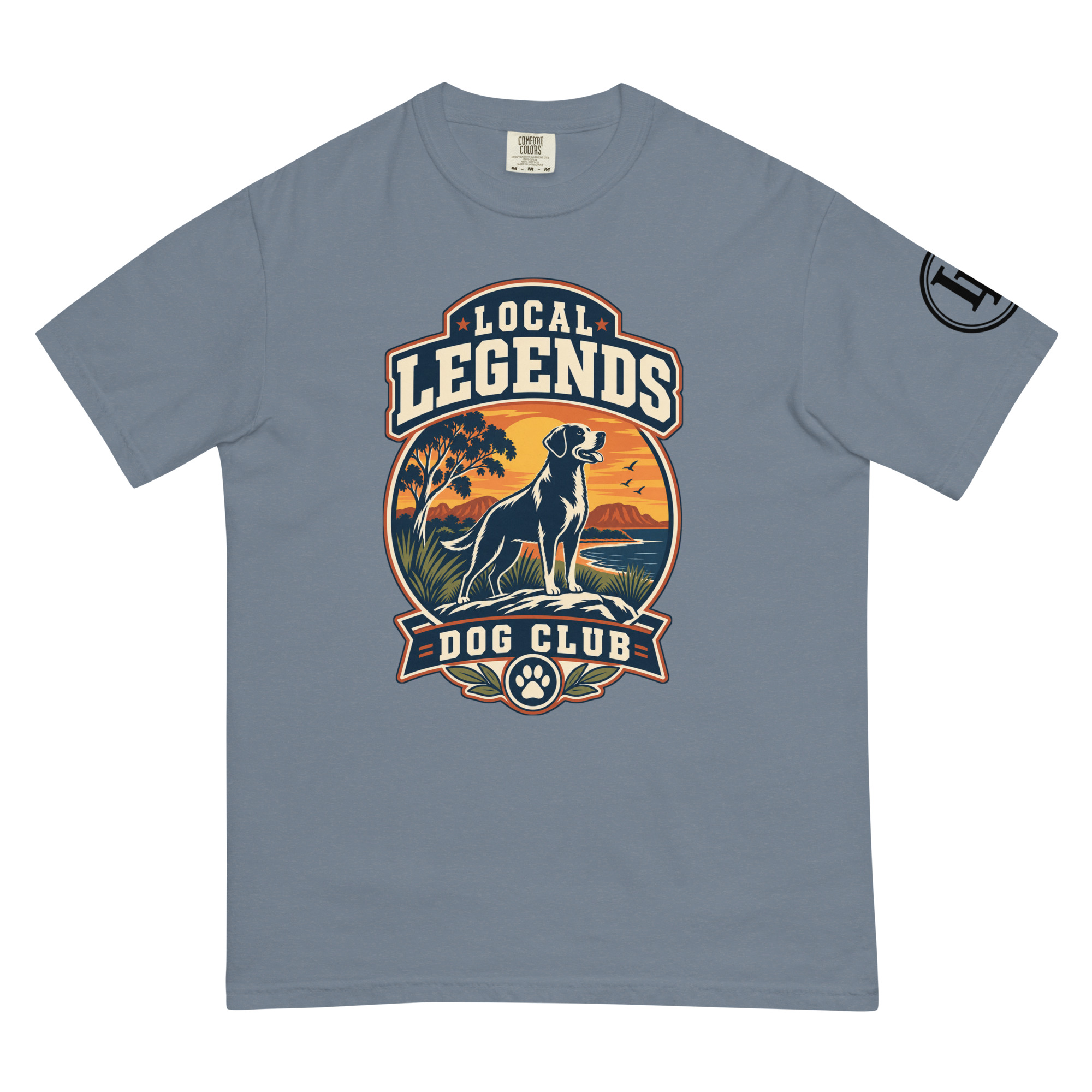 Local Legends Dog Club | Comfort Colors 1717 | Light Master - Image 5