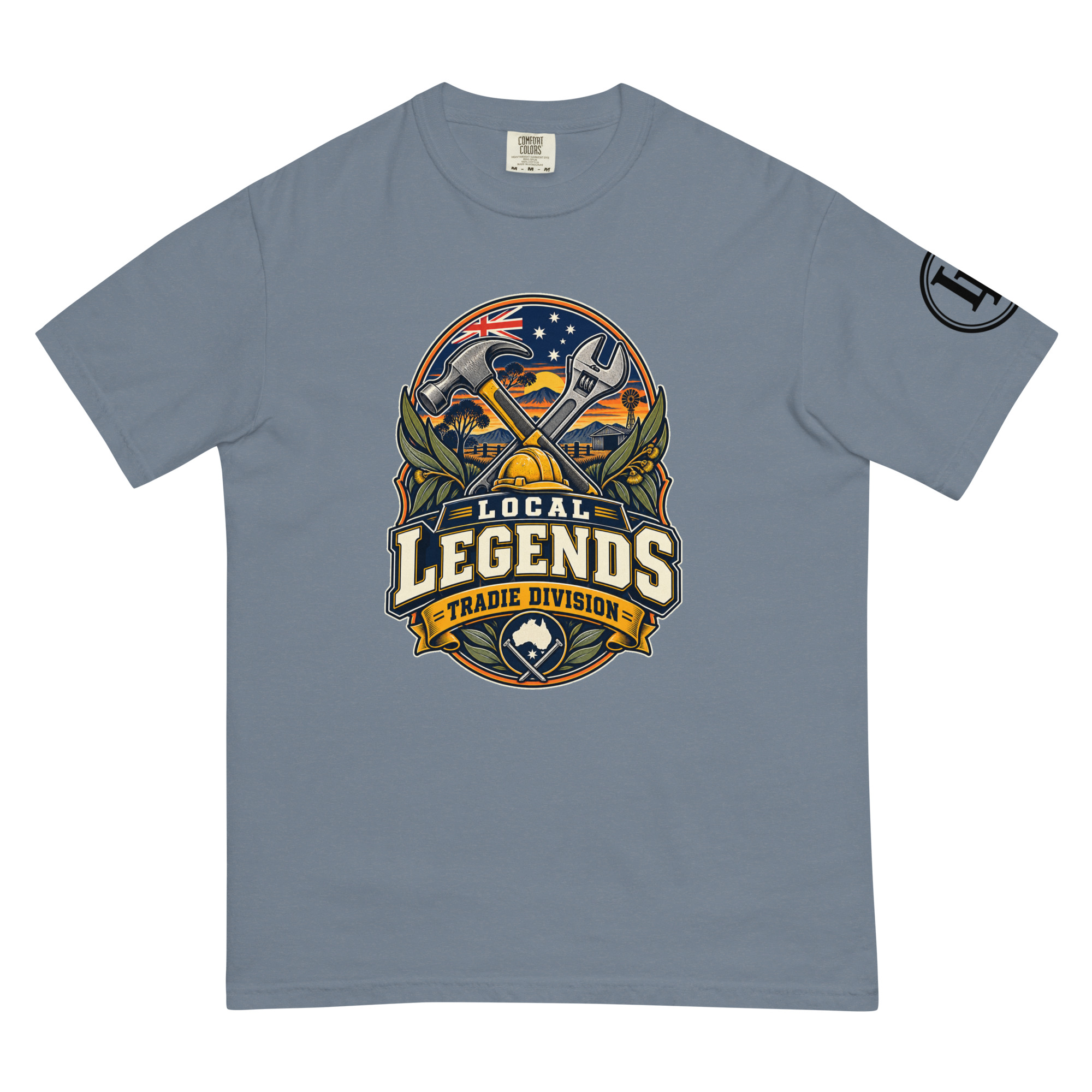 Local Legends Tradie Division | Comfort Colors 1717 | Light Master - Image 5
