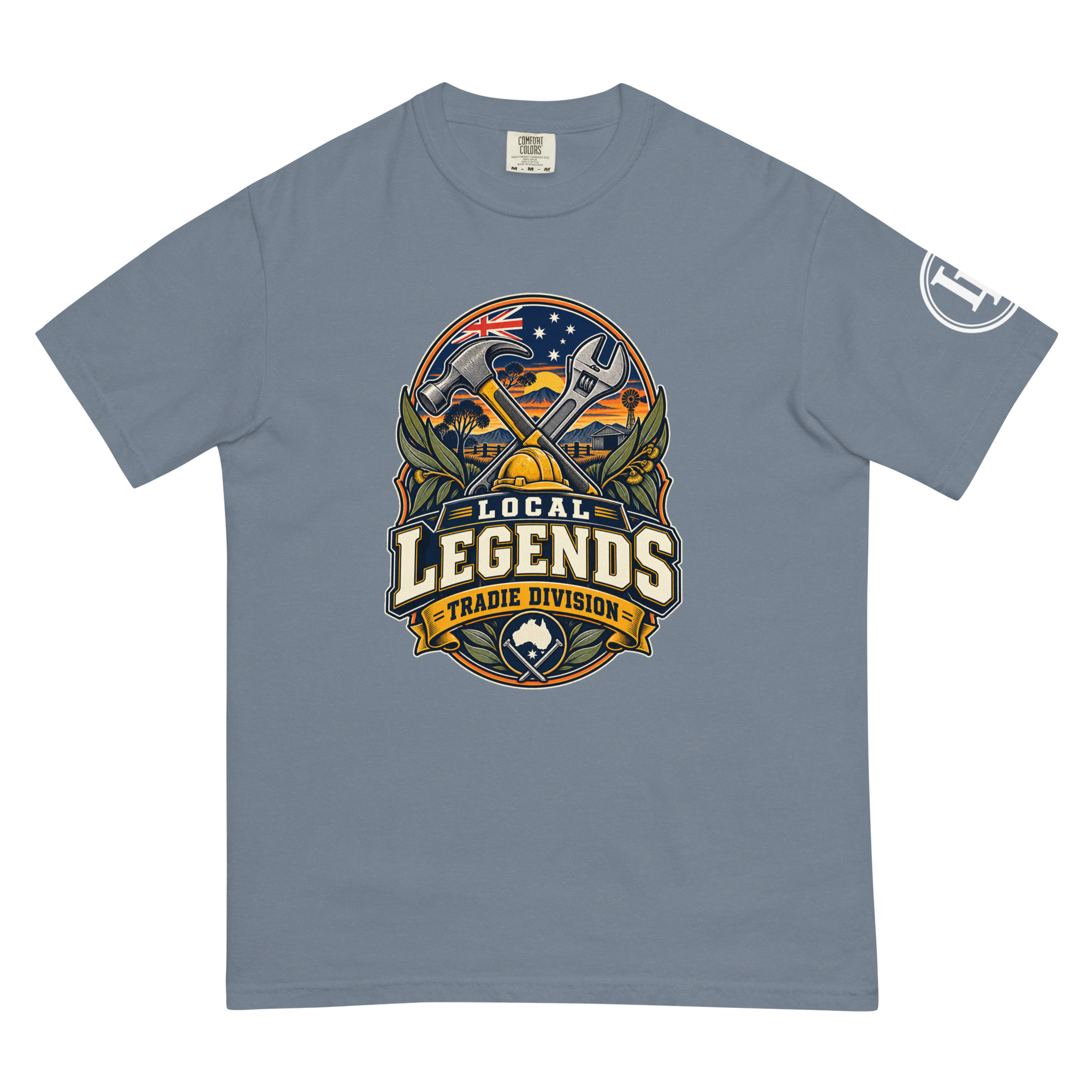 Local Legends Tradie Division | Comfort Colors 1717 | Dark Master - Image 5
