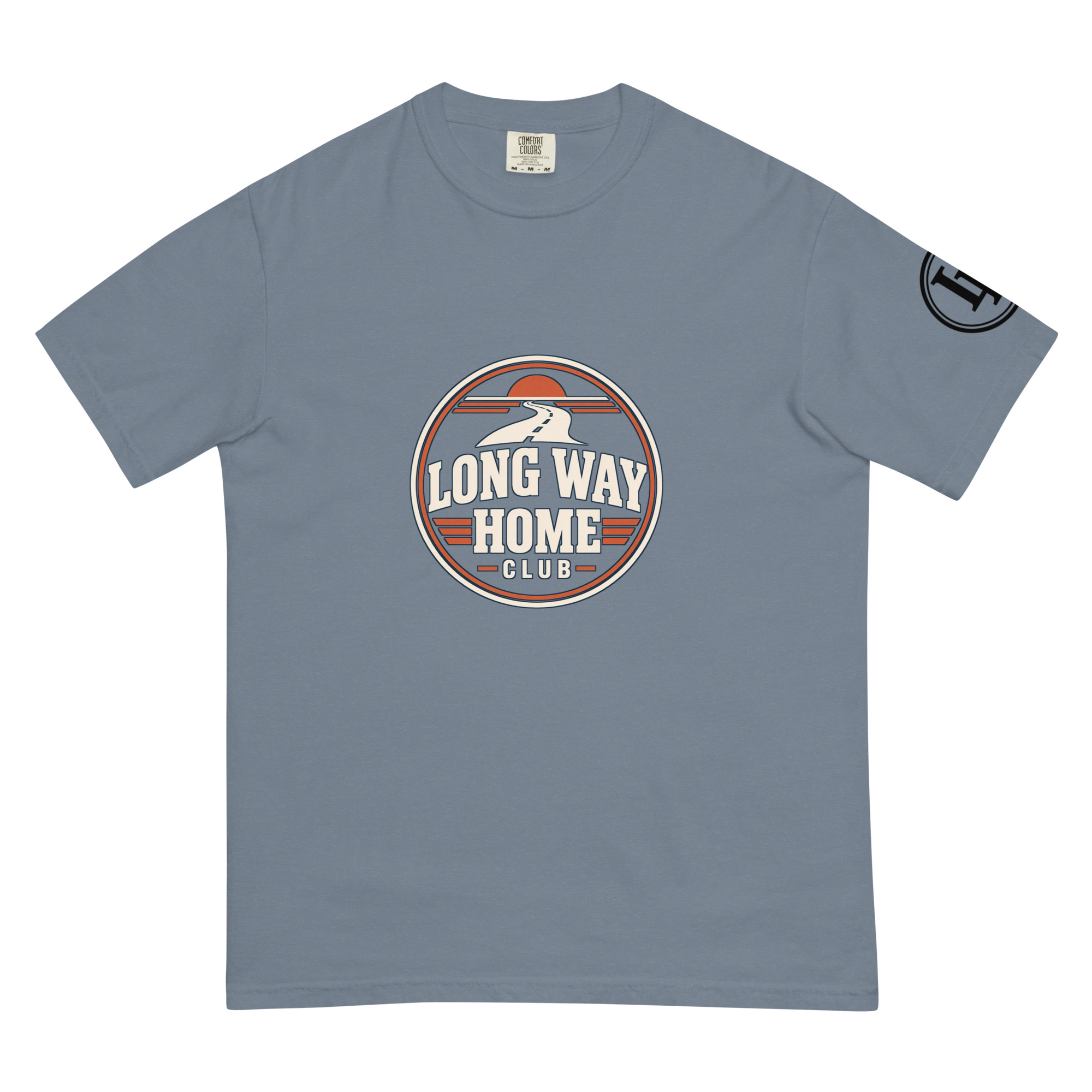 Long Way Home Club | Comfort Colors 1717 | Light Master - Image 5