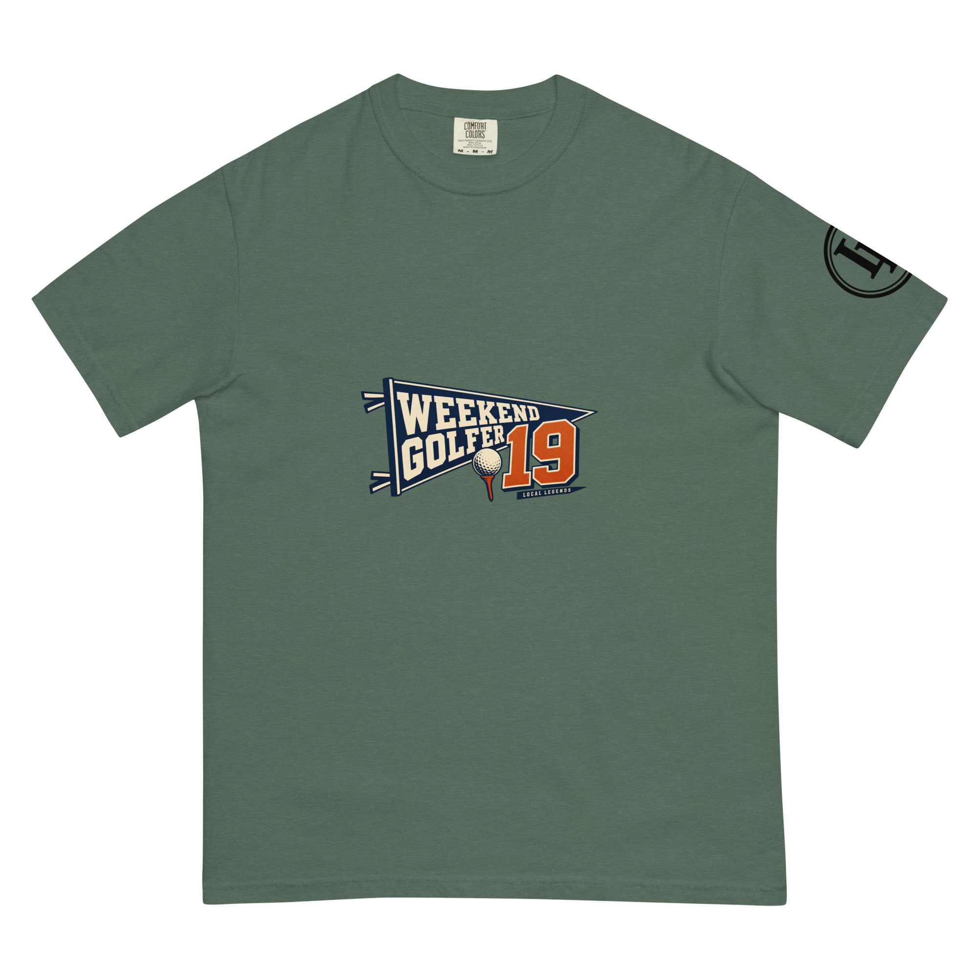 Weekend Golfer | Comfort Colors 1717 | Dark Master - Image 6