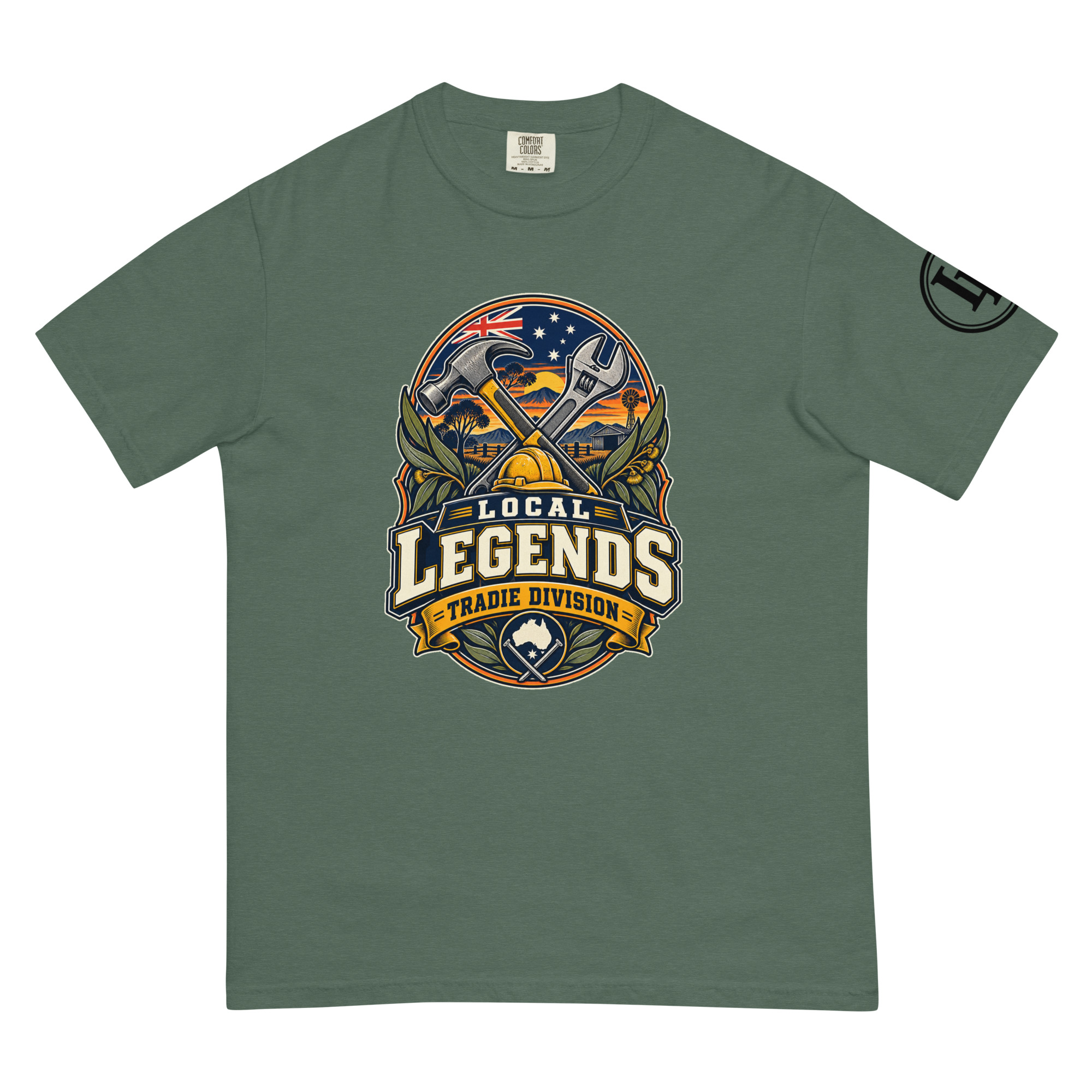 Local Legends Tradie Division | Comfort Colors 1717 | Light Master - Image 6