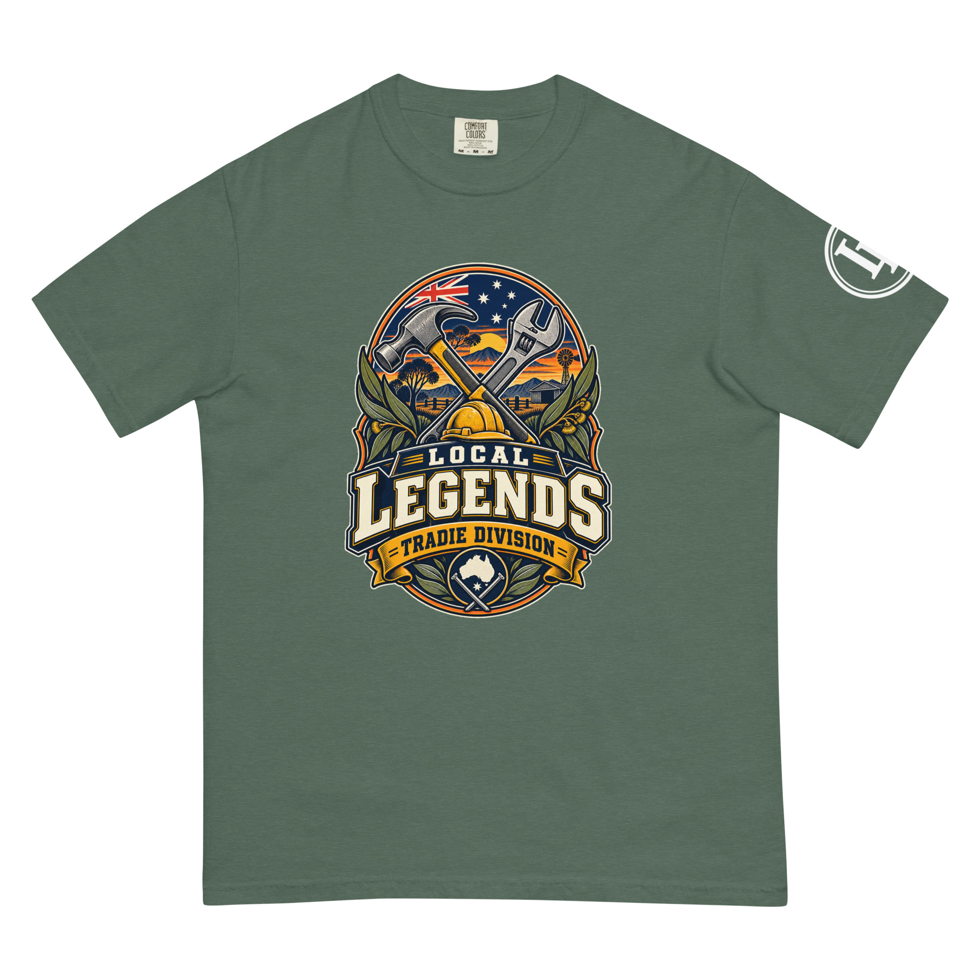 Local Legends Tradie Division | Comfort Colors 1717 | Dark Master - Image 6