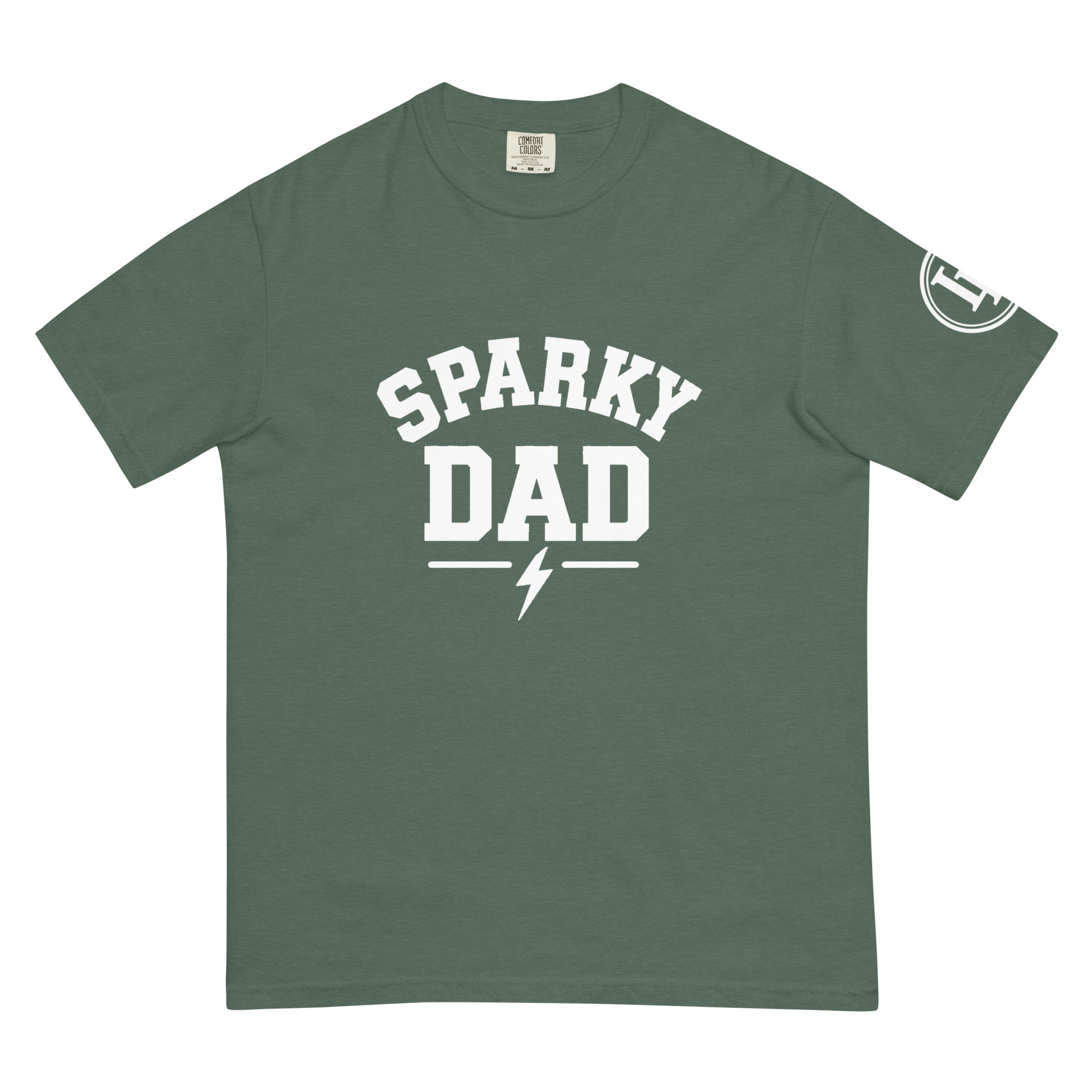 Sparky Dad | Comfort Colors 1717 | Dark Master - Image 6