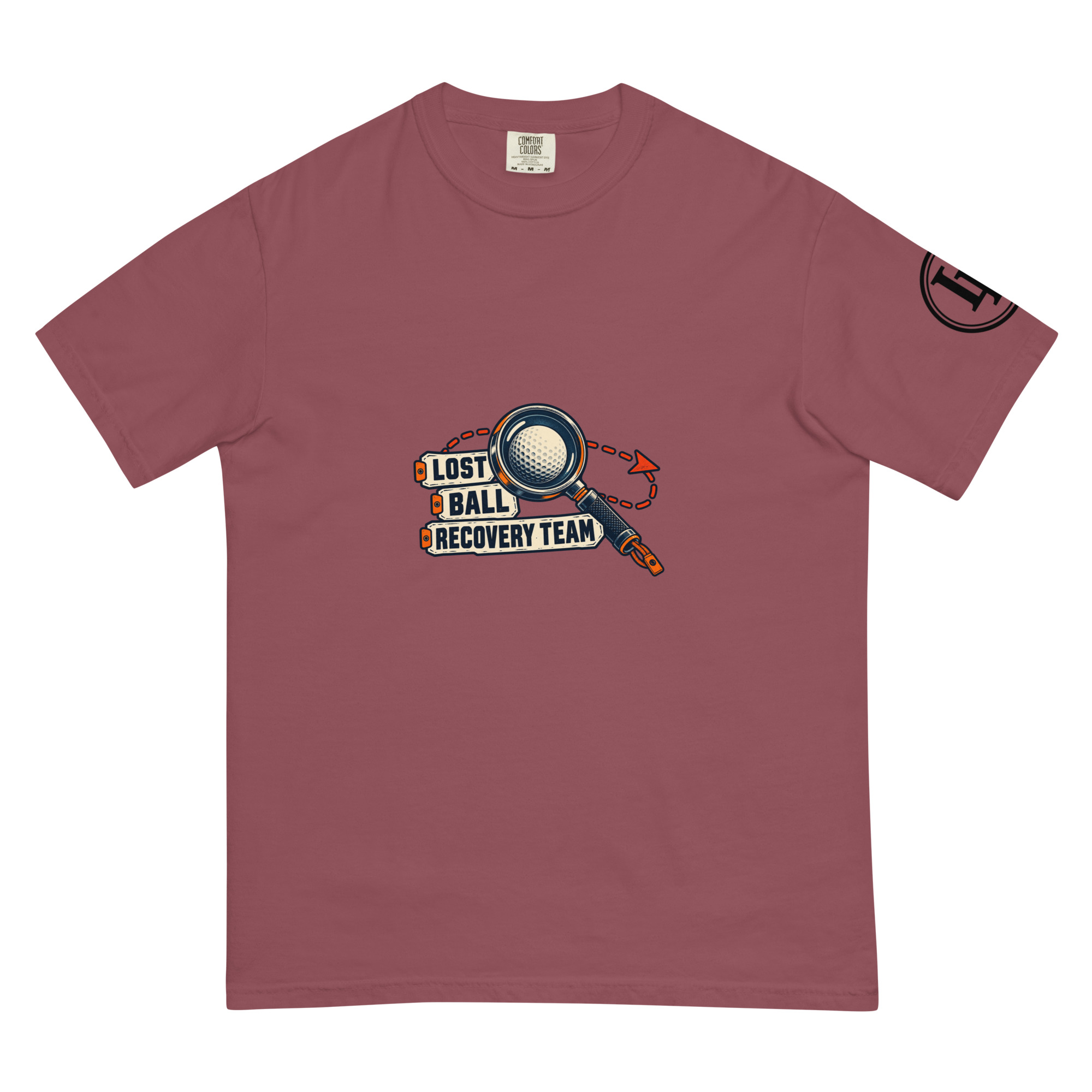 Lost Ball Recovery Team | Comfort Colors 1717 | Dark Master - Image 7