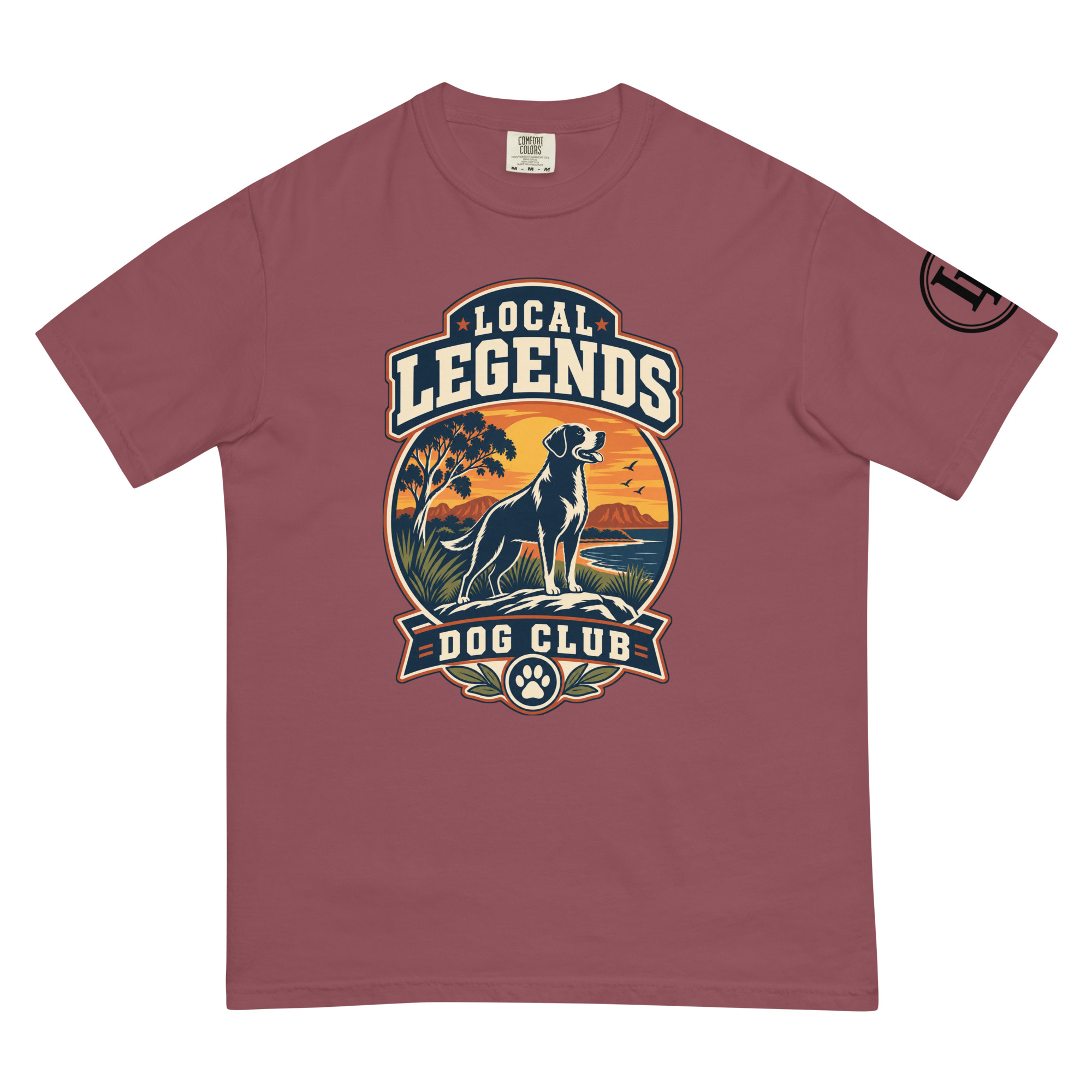 Local Legends Dog Club | Comfort Colors 1717 | Light Master - Image 7