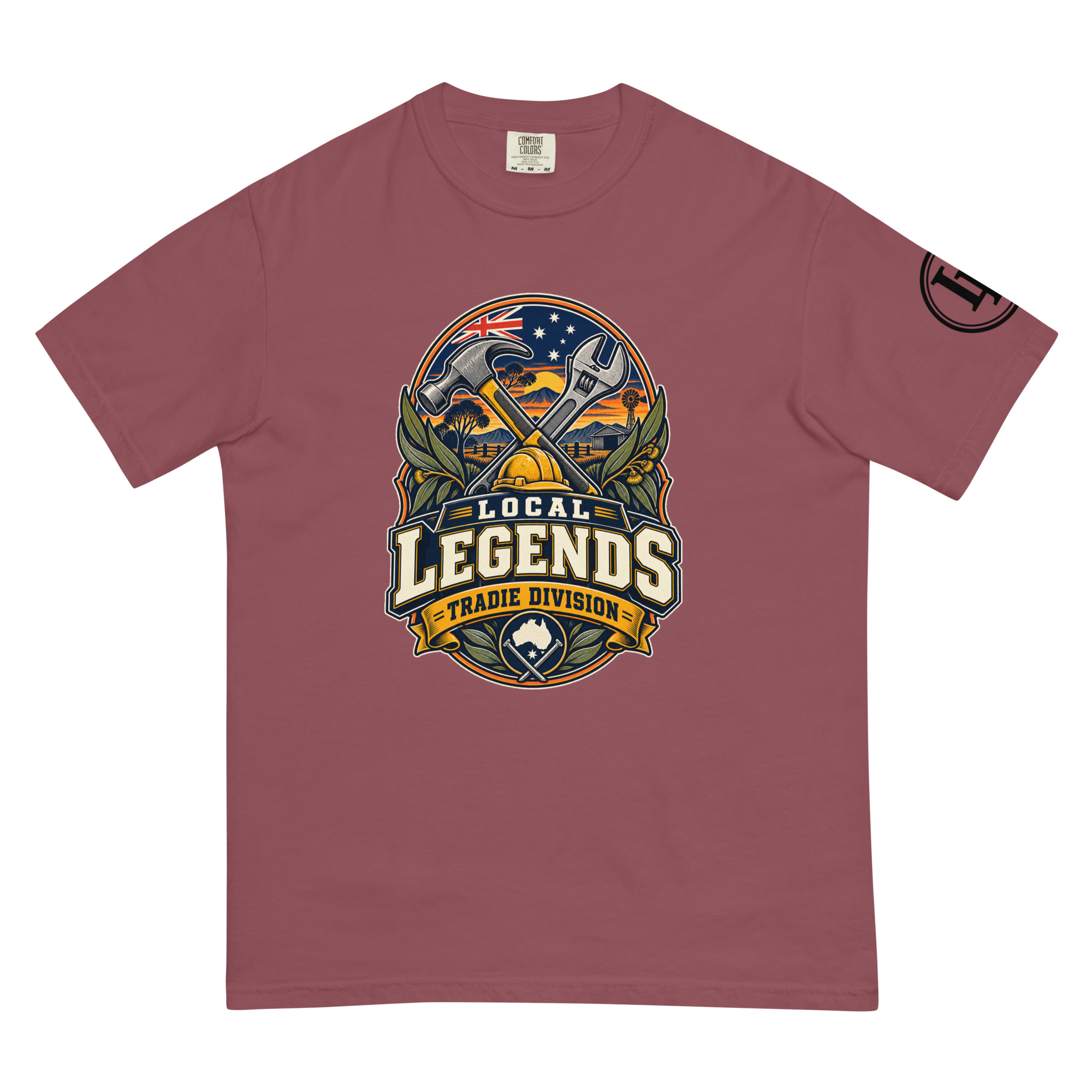 Local Legends Tradie Division | Comfort Colors 1717 | Light Master - Image 7