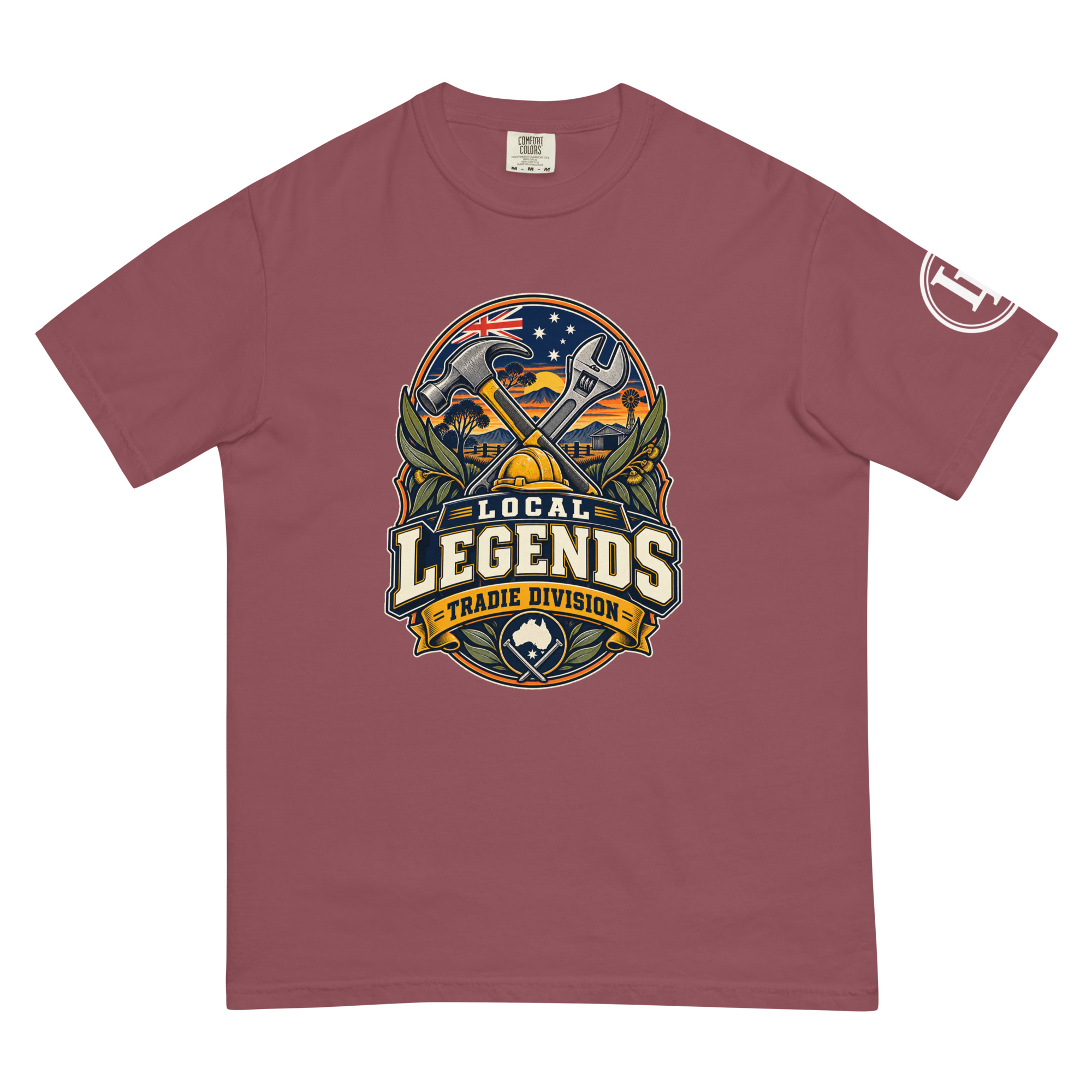 Local Legends Tradie Division | Comfort Colors 1717 | Dark Master - Image 7