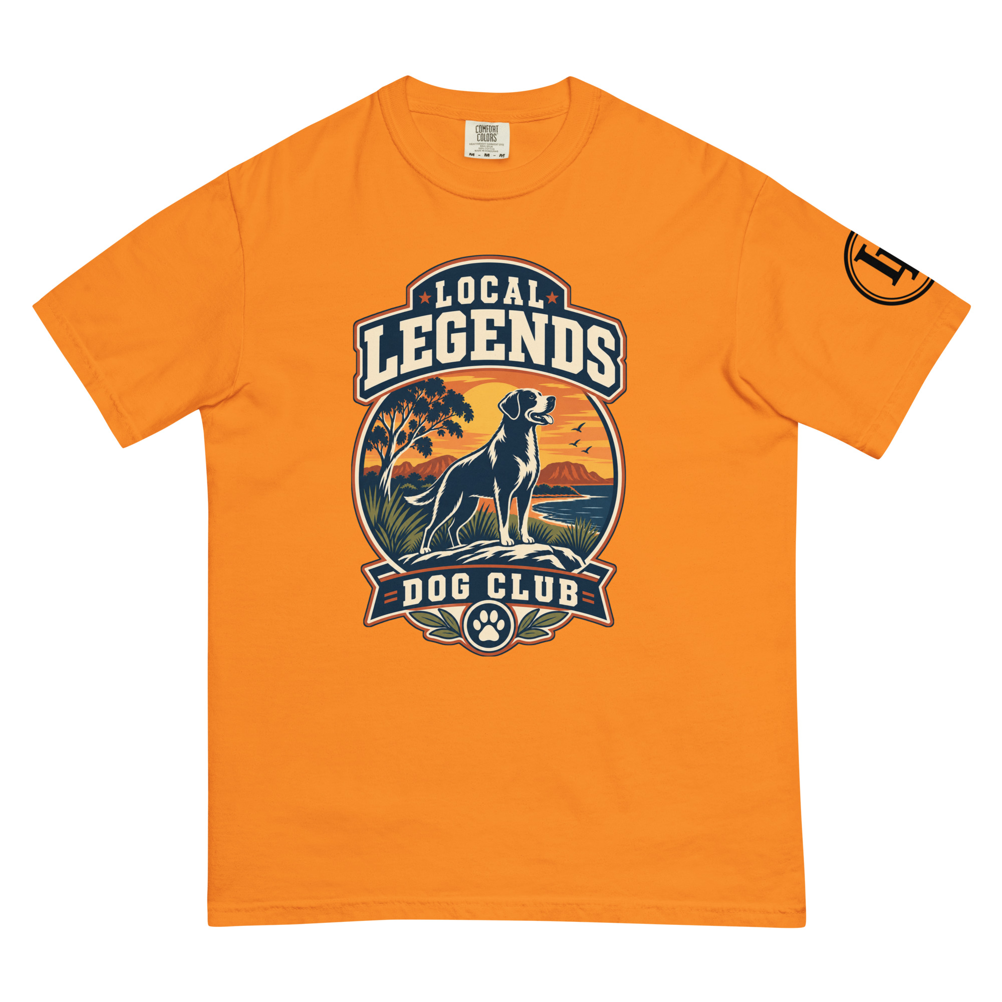 Local Legends Dog Club | Comfort Colors 1717 | Light Master - Image 53