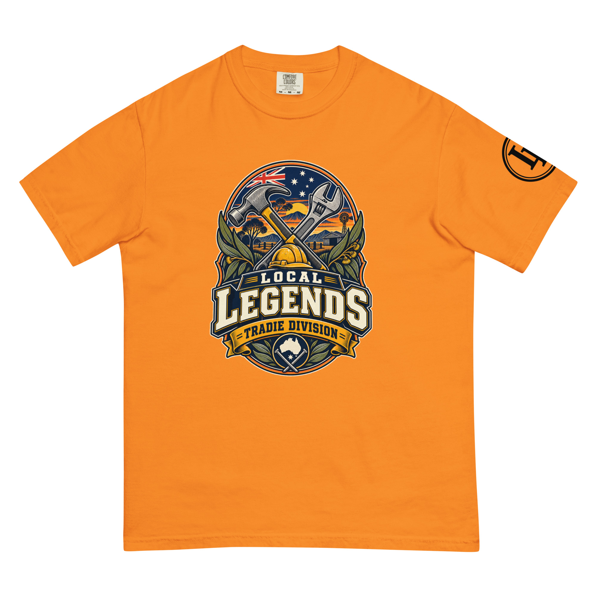 Local Legends Tradie Division | Comfort Colors 1717 | Light Master - Image 53