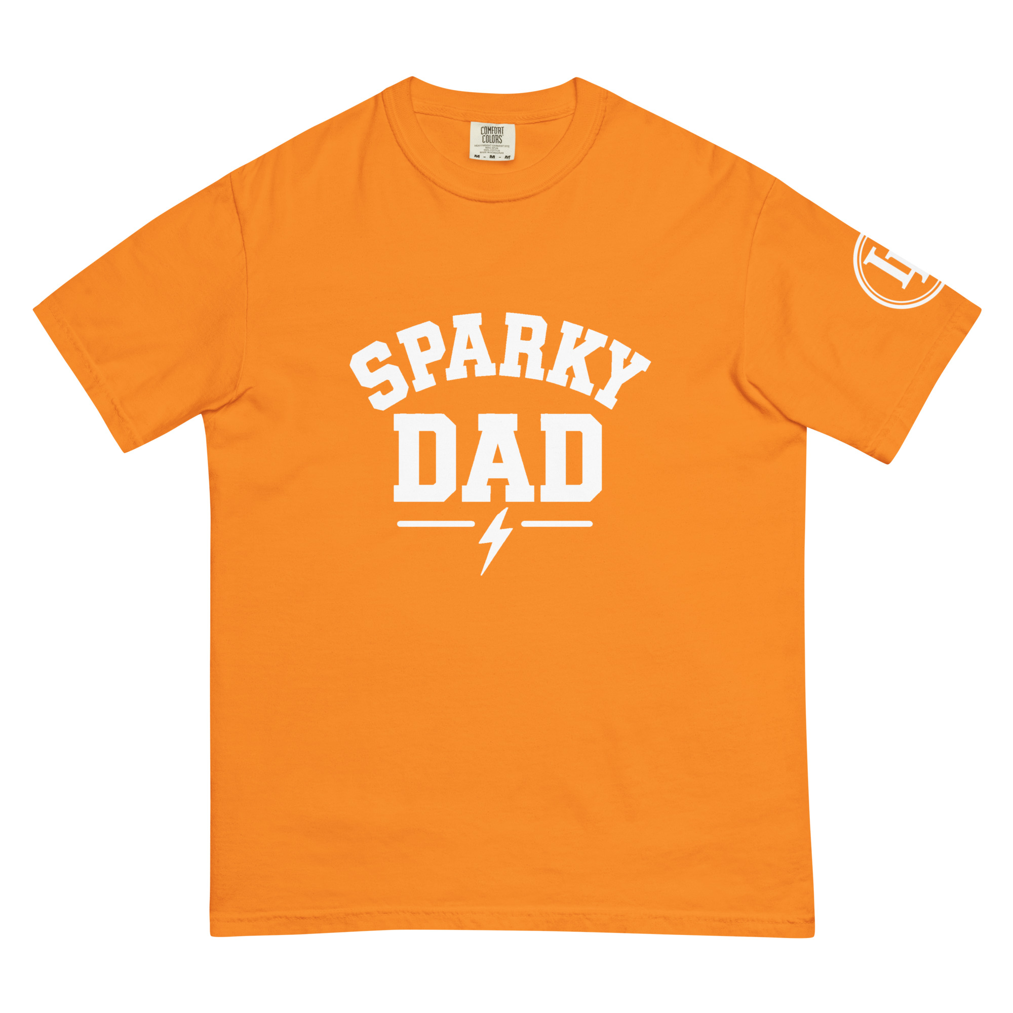 Sparky Dad | Comfort Colors 1717 | Dark Master - Image 53