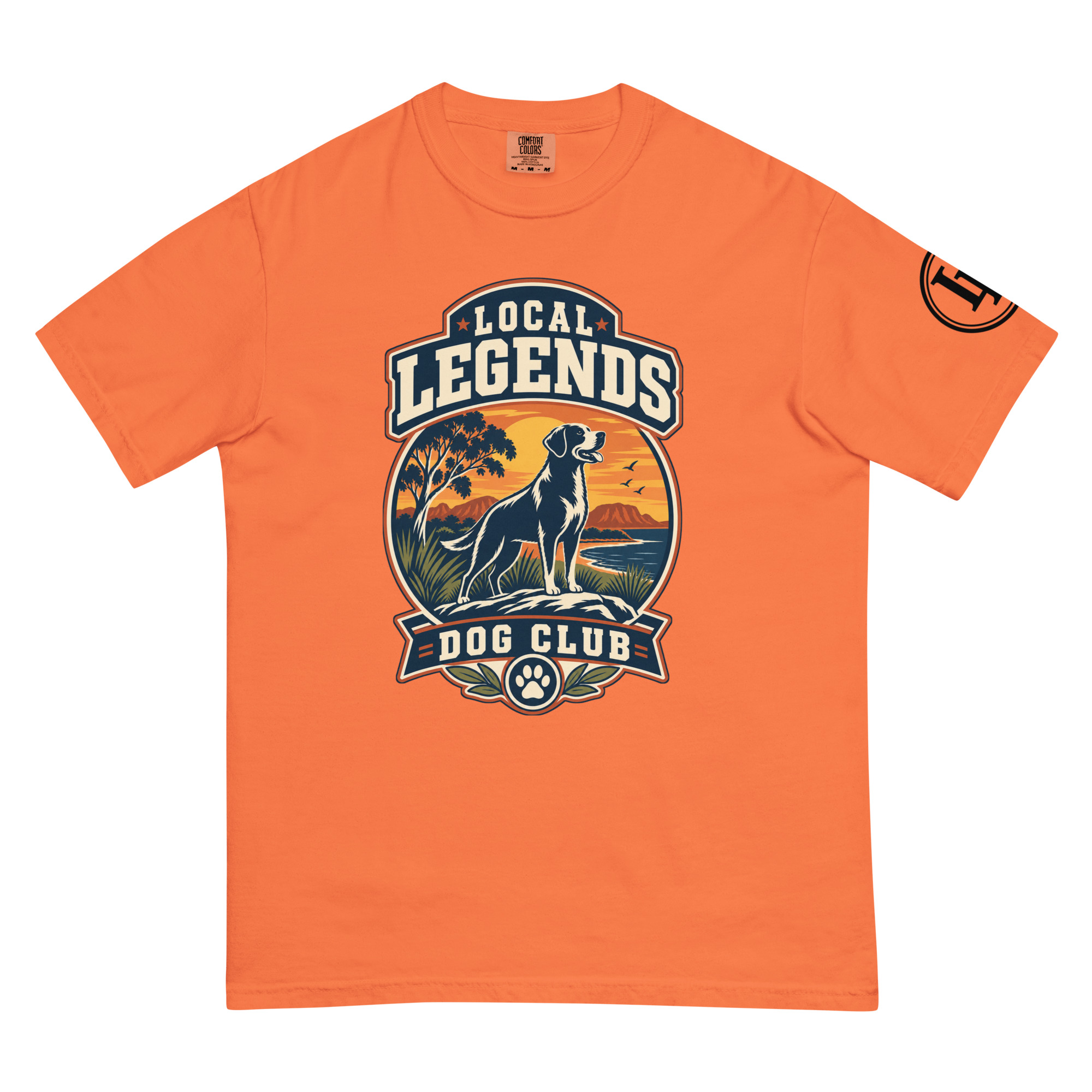 Local Legends Dog Club | Comfort Colors 1717 | Light Master - Image 44