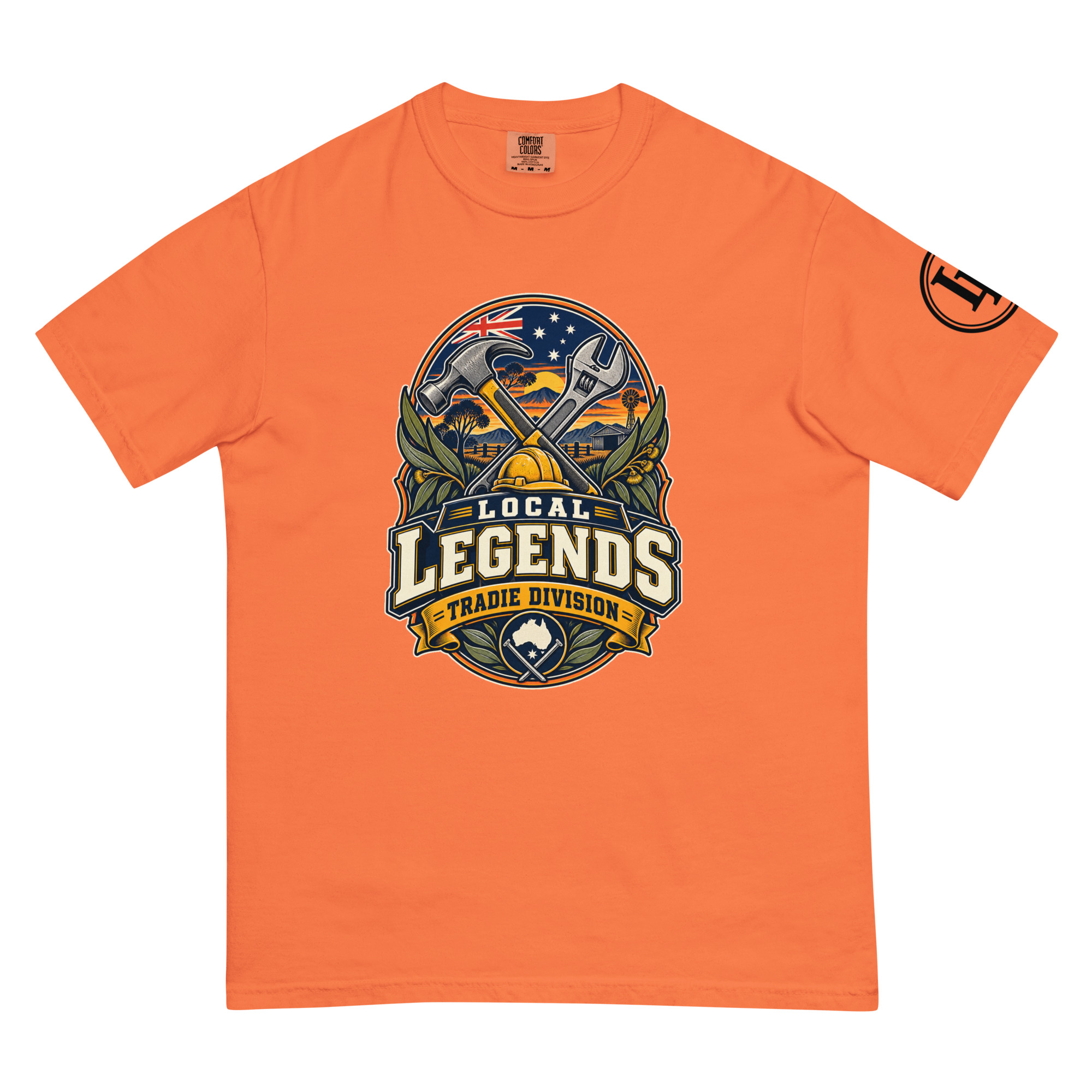 Local Legends Tradie Division | Comfort Colors 1717 | Light Master - Image 44
