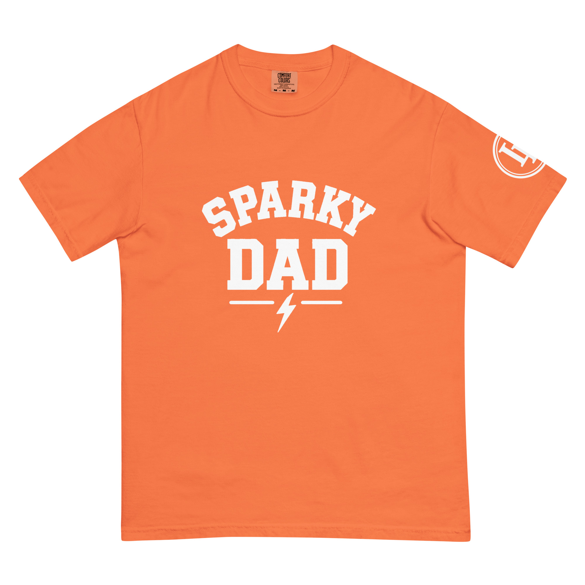 Sparky Dad | Comfort Colors 1717 | Dark Master - Image 44