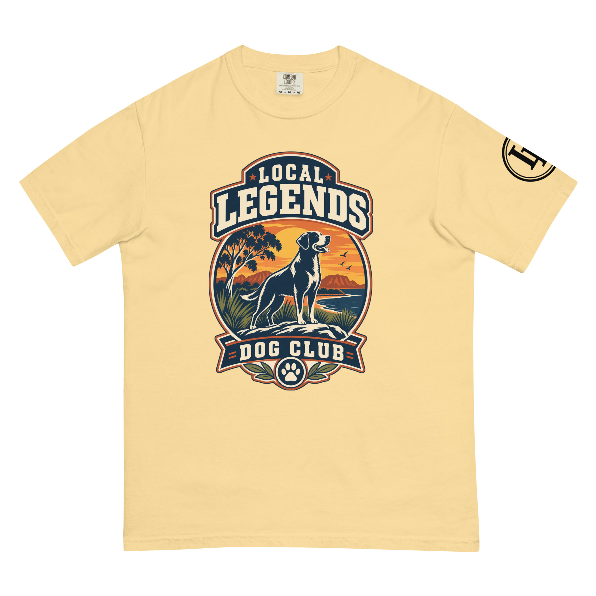 Local Legends Dog Club | Comfort Colors 1717 | Light Master - Image 8