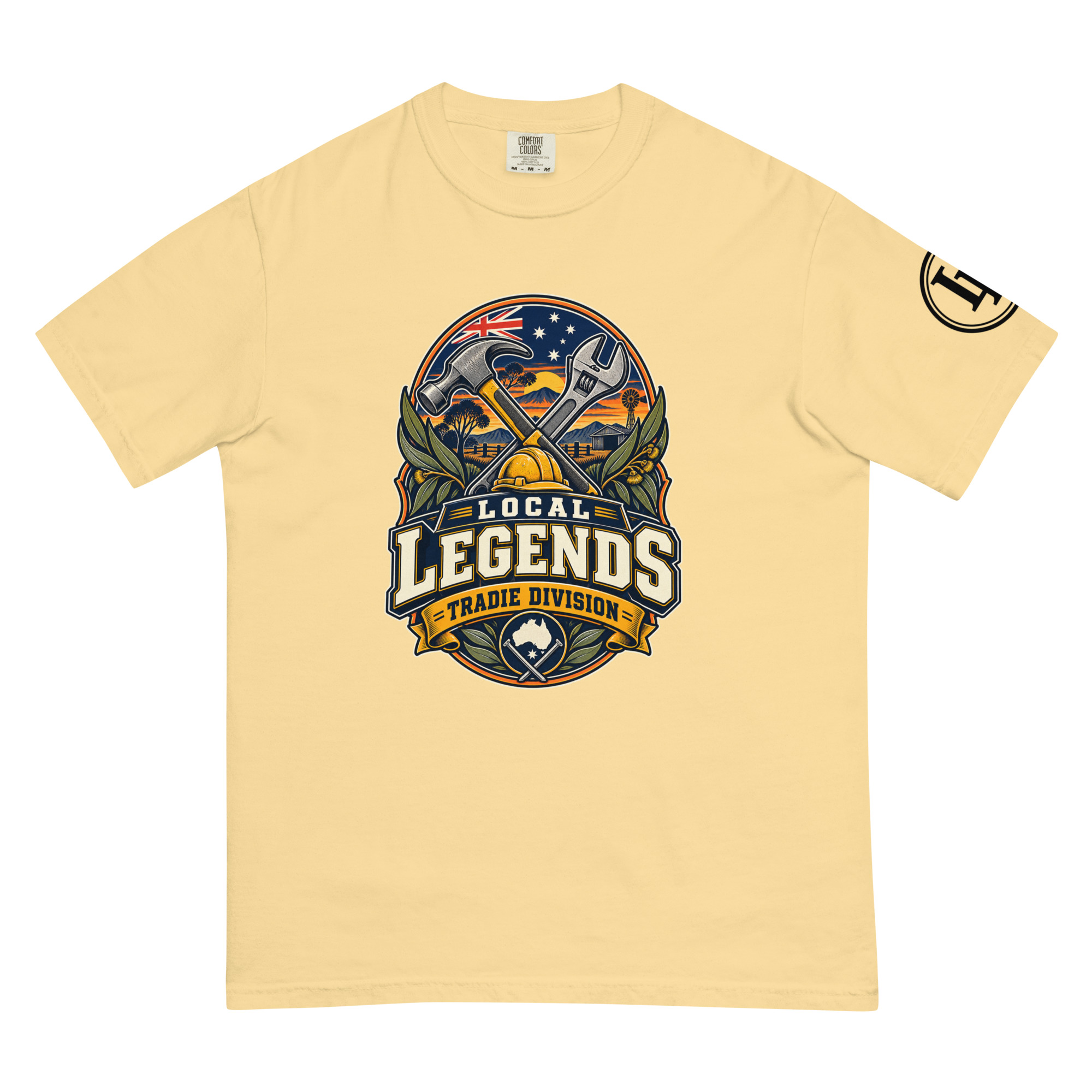 Local Legends Tradie Division | Comfort Colors 1717 | Light Master - Image 8
