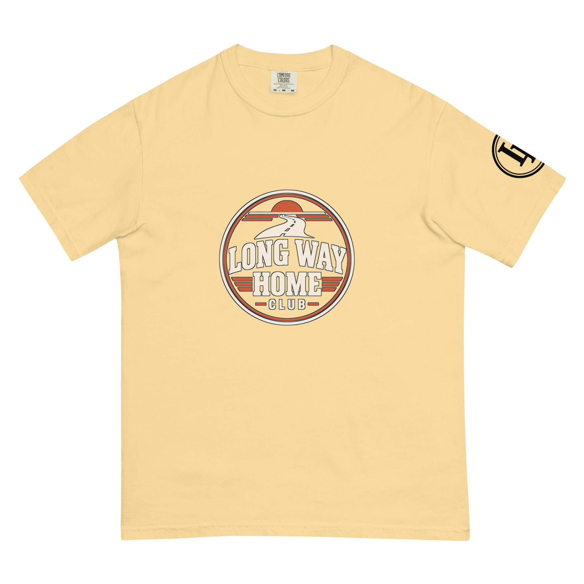 Long Way Home Club | Comfort Colors 1717 | Light Master - Image 8