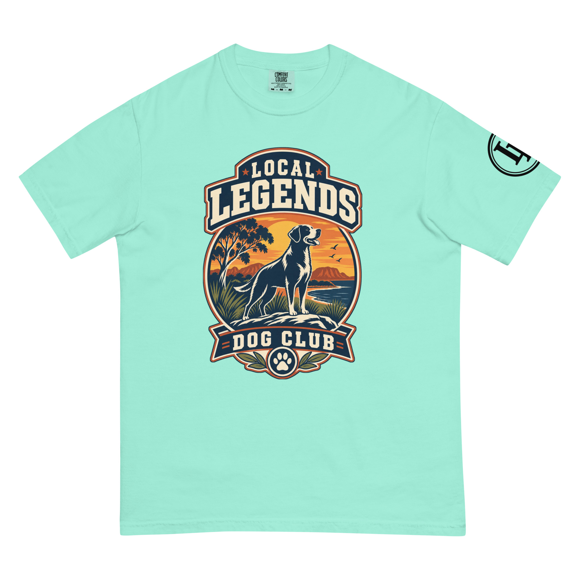 Local Legends Dog Club | Comfort Colors 1717 | Light Master - Image 34