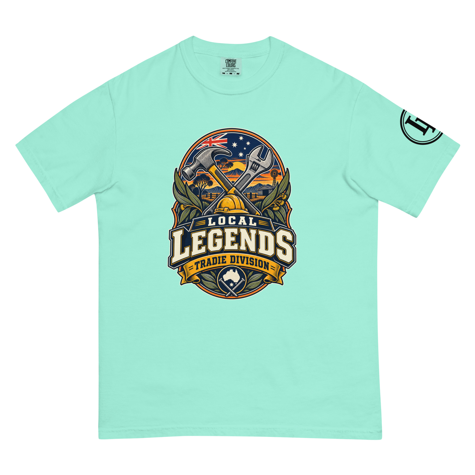 Local Legends Tradie Division | Comfort Colors 1717 | Light Master - Image 34