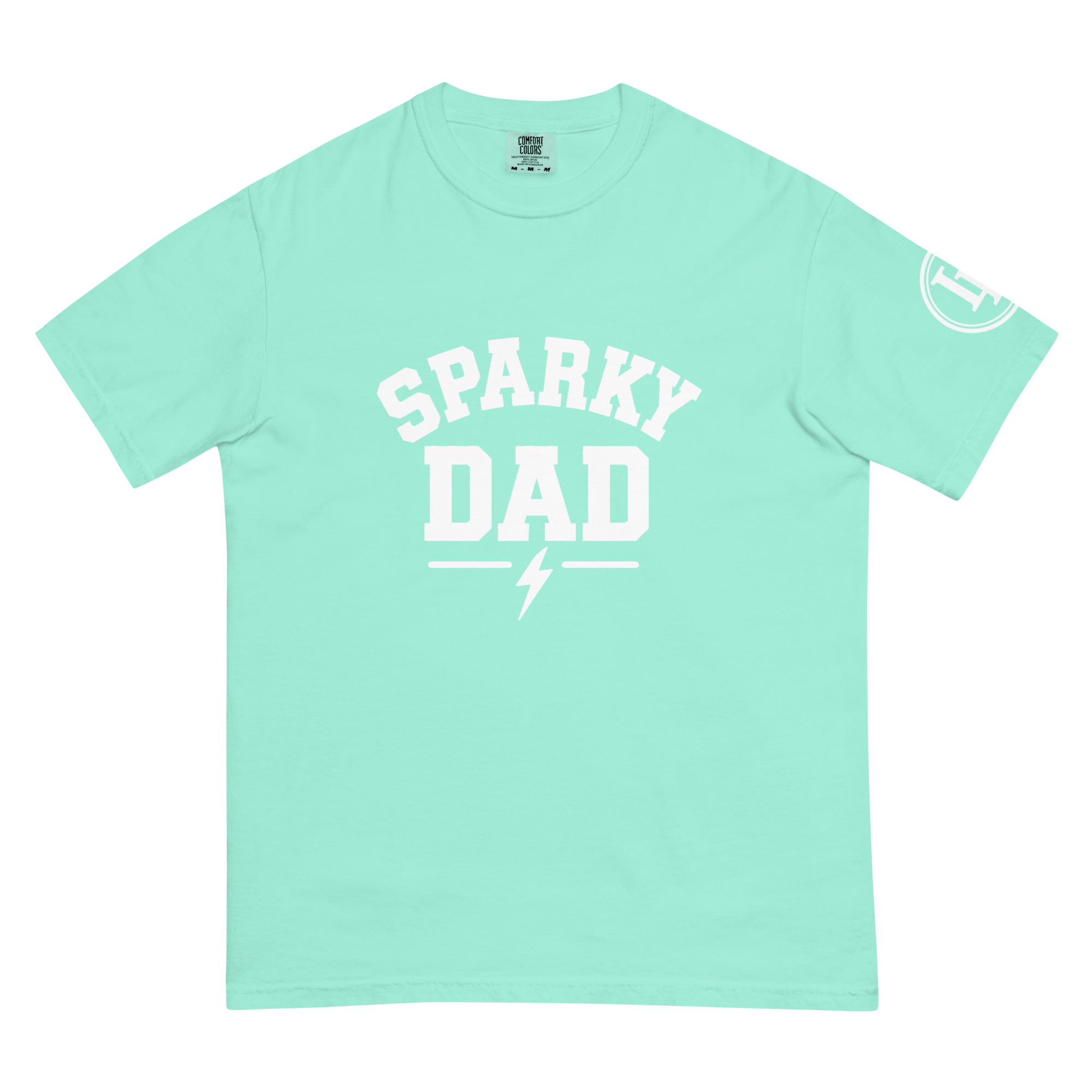 Sparky Dad | Comfort Colors 1717 | Dark Master - Image 34