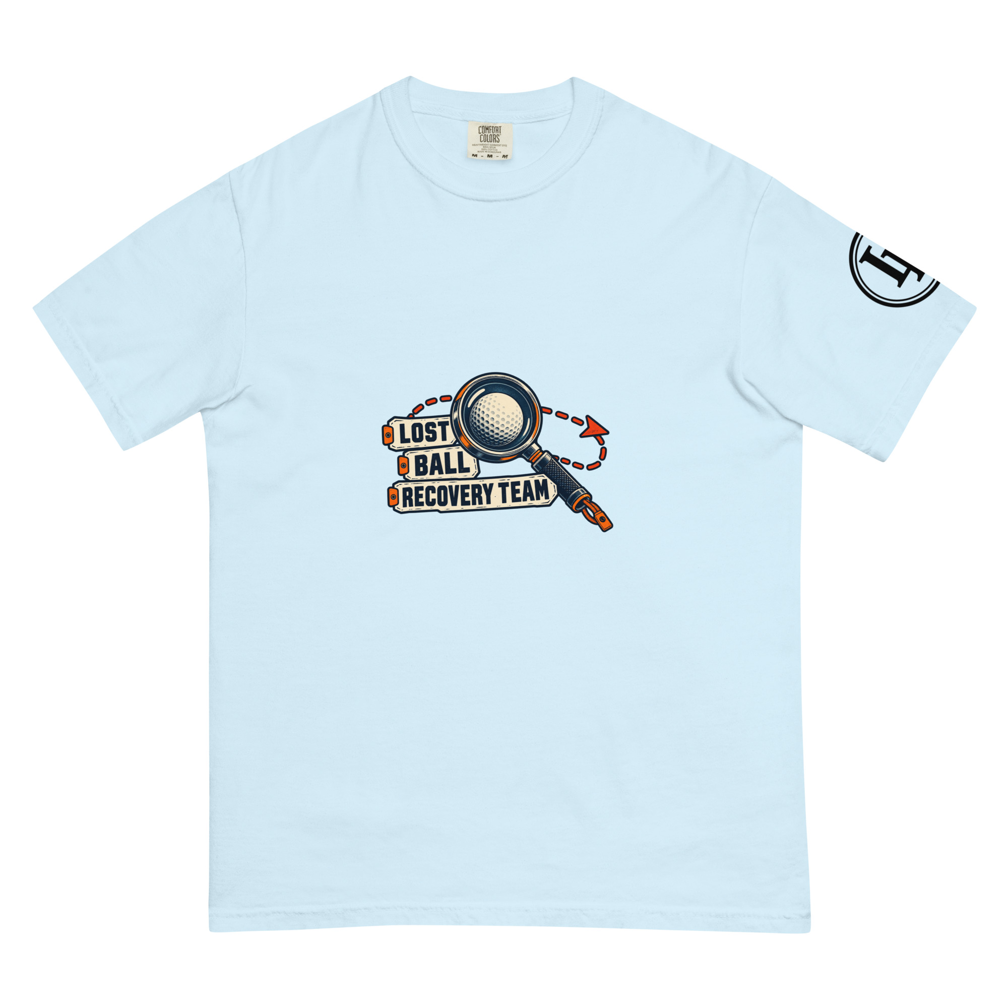 Lost Ball Recovery Team | Comfort Colors 1717 | Dark Master - Image 9