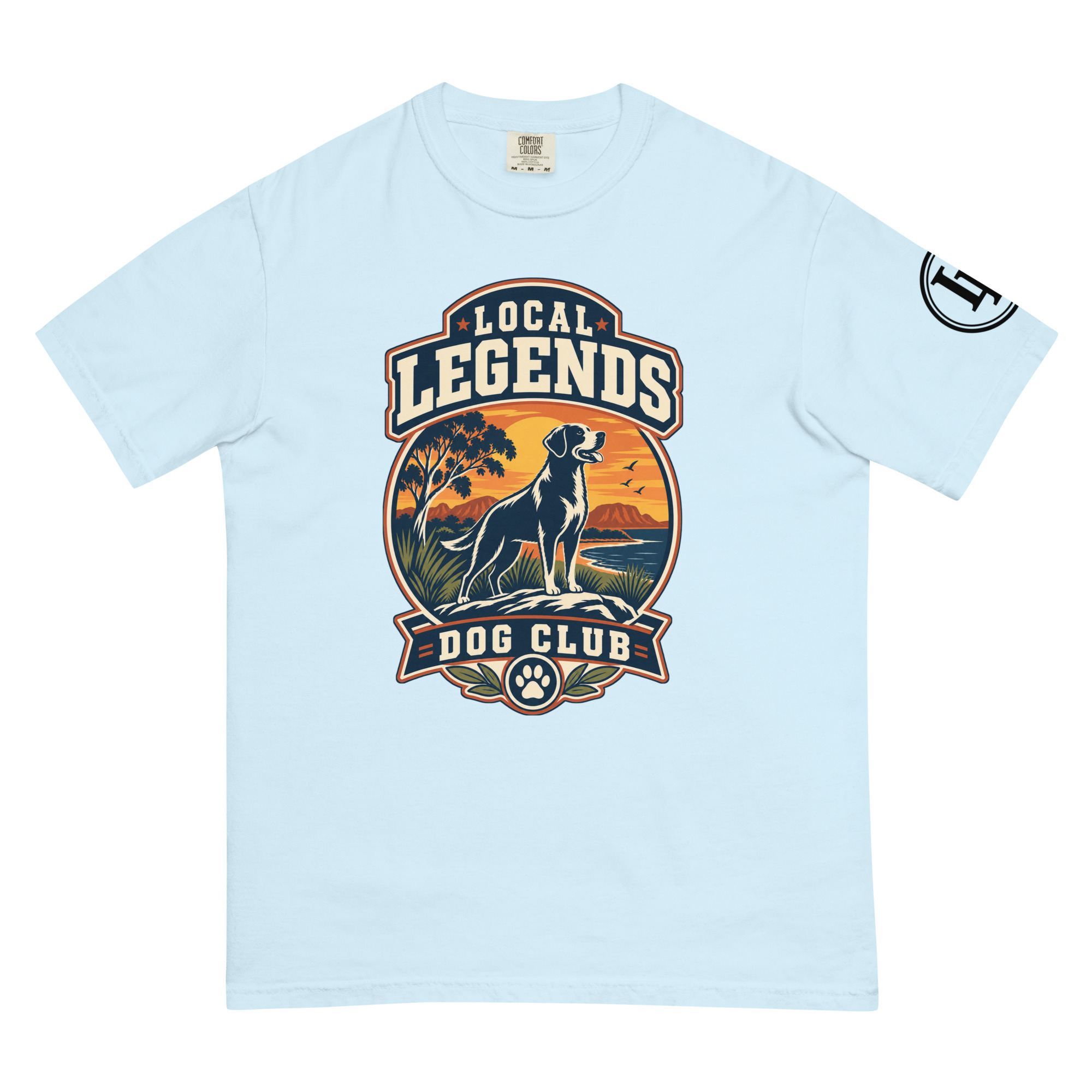 Local Legends Dog Club | Comfort Colors 1717 | Light Master - Image 9