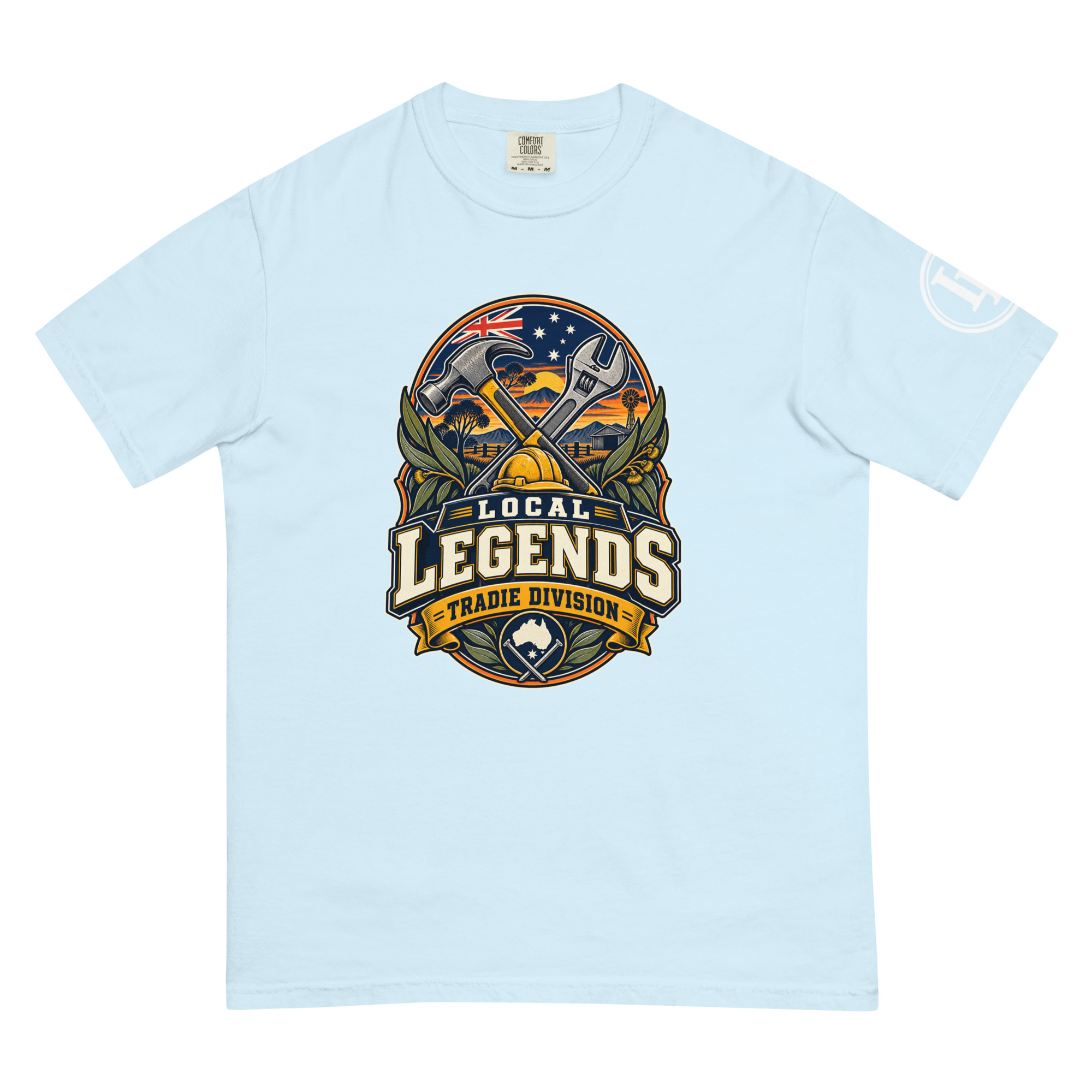 Local Legends Tradie Division | Comfort Colors 1717 | Dark Master - Image 9